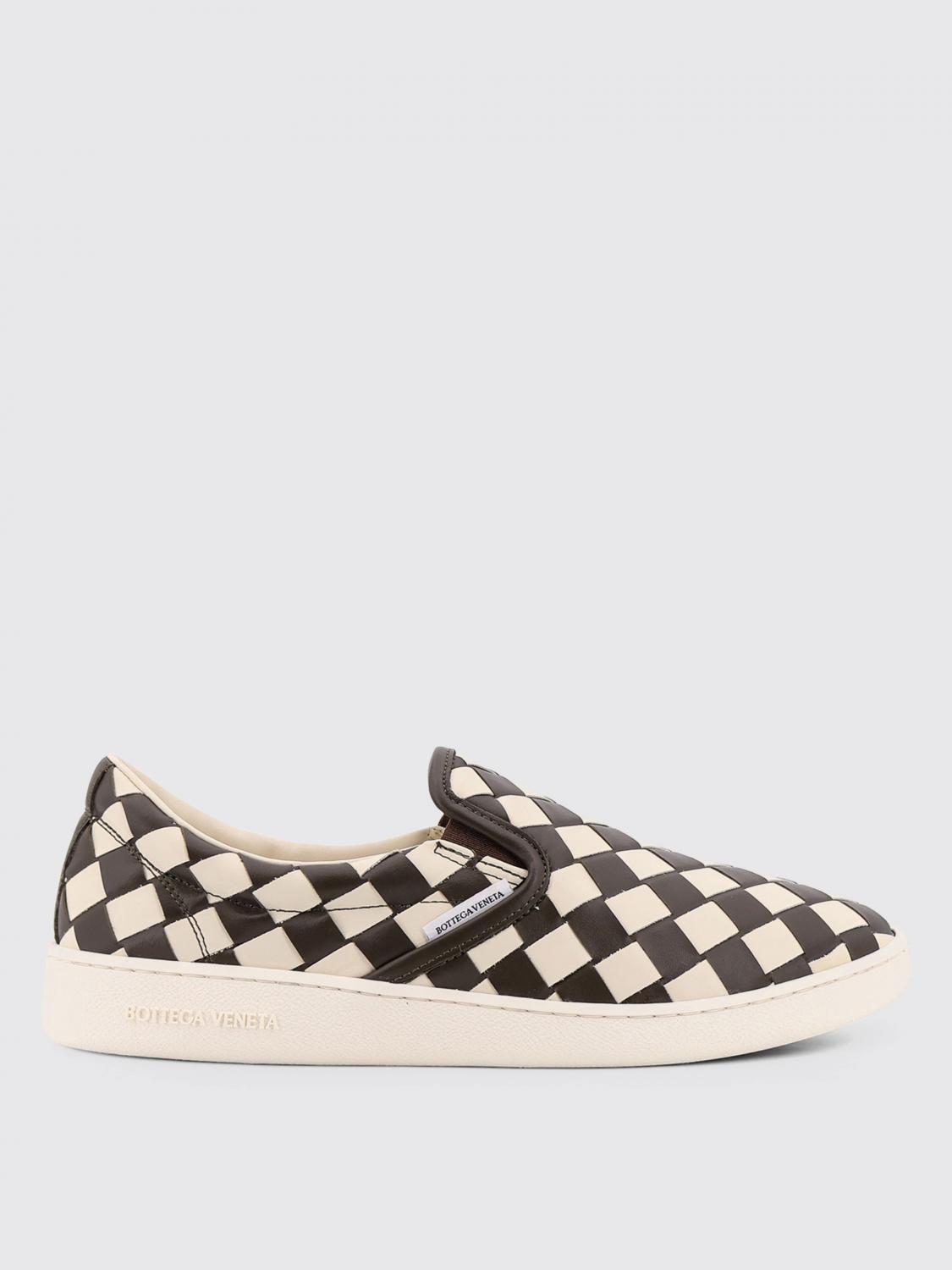 Bottega Veneta Men Sawyer Sneaker City Calfskin Bicolor In White