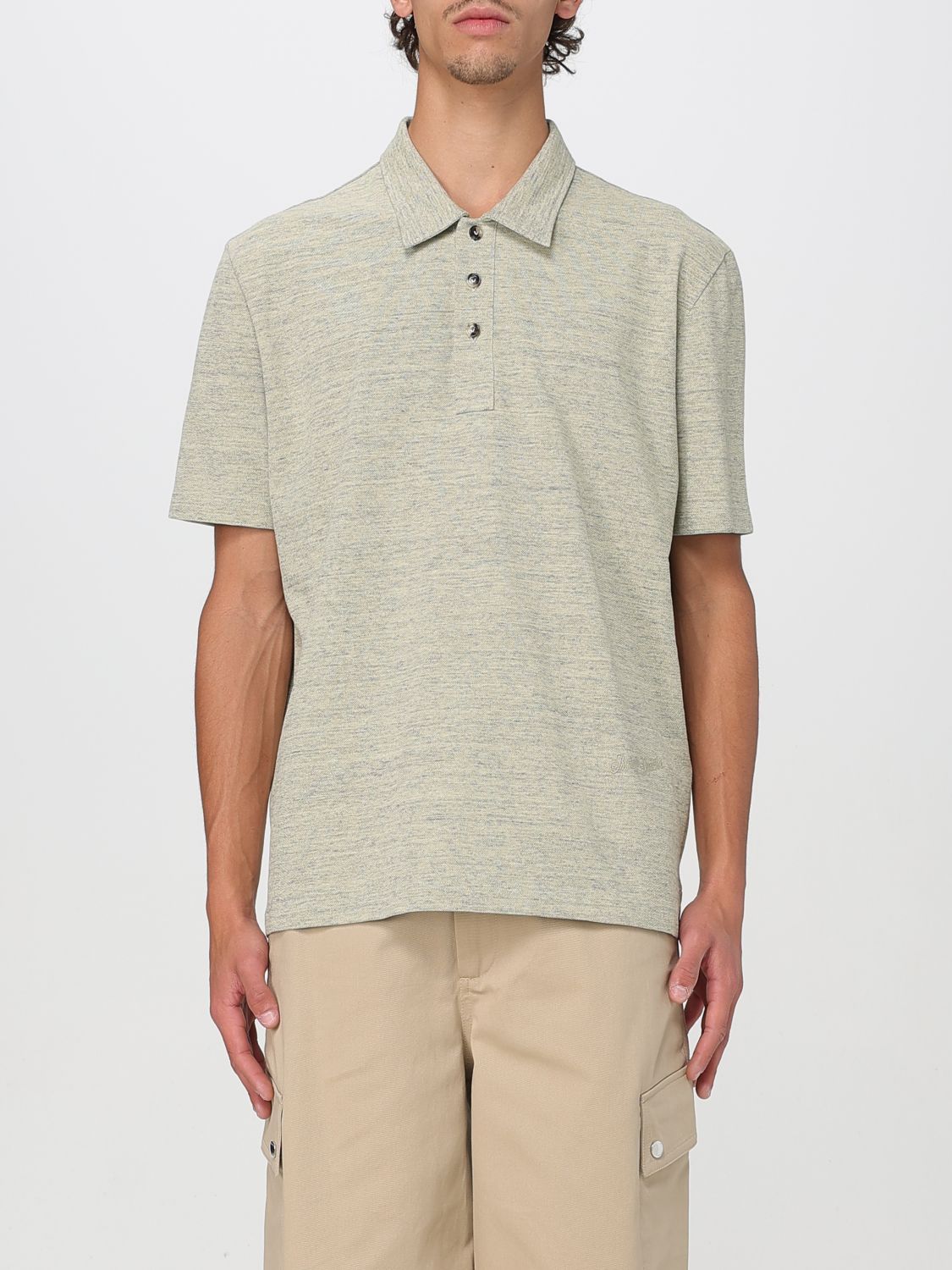 Bottega Veneta Polo Shirt Men Color Beige