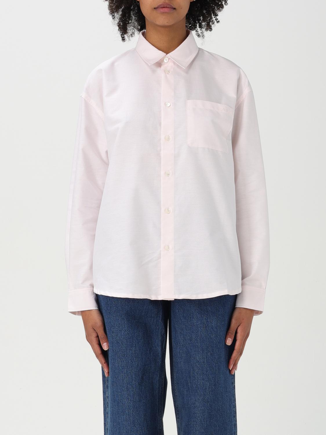Apc Shirt A. P.c. Woman Color Pink In Pink