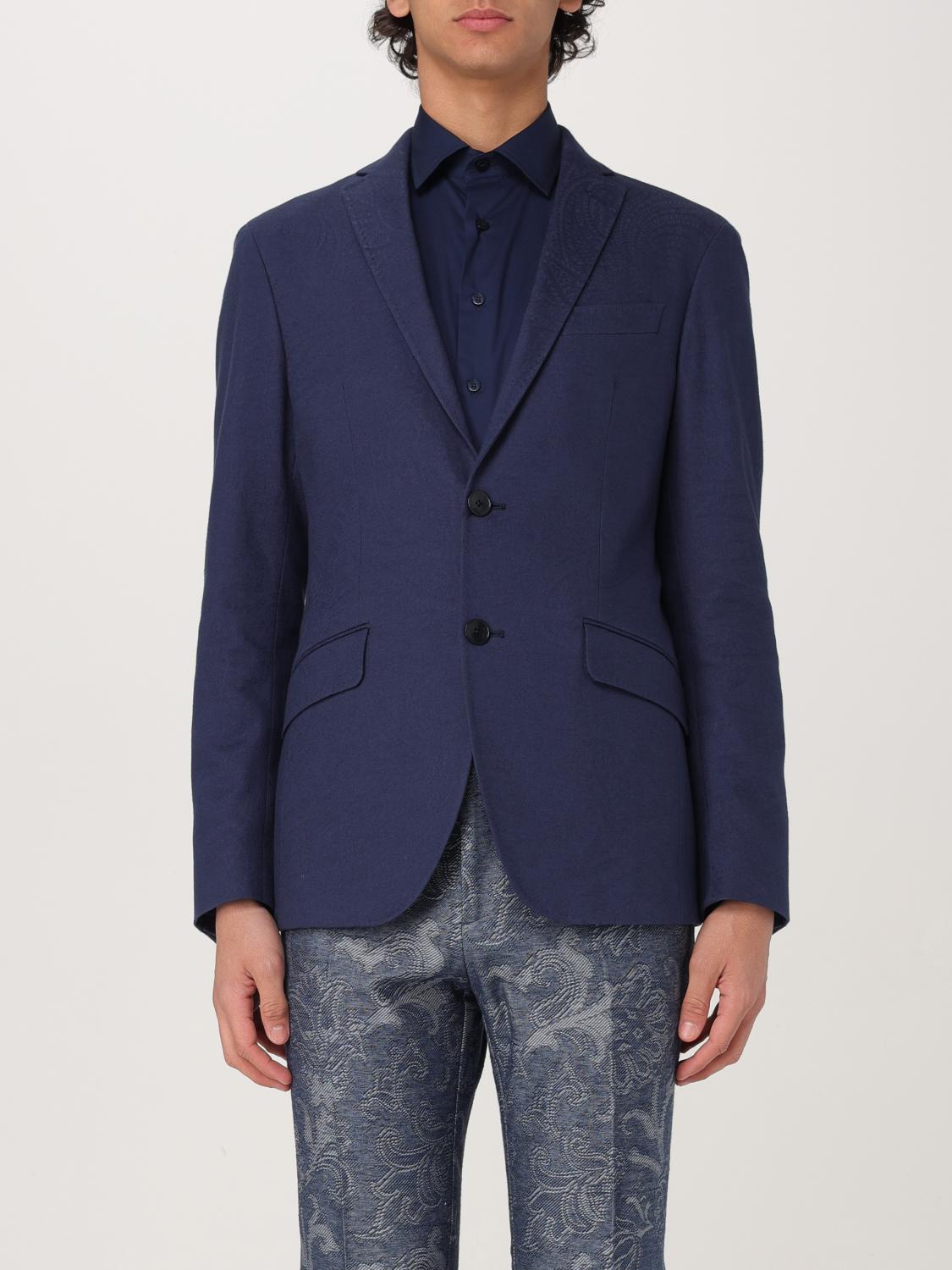 Etro Blazer  Men Color Black In Black
