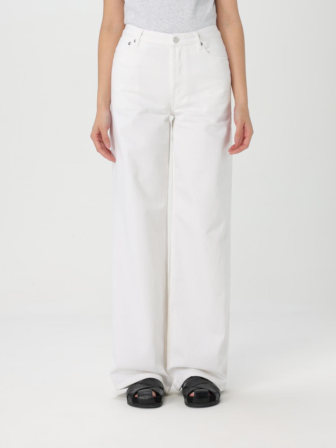 Apc Jeans A.p.c. Woman Color White In White