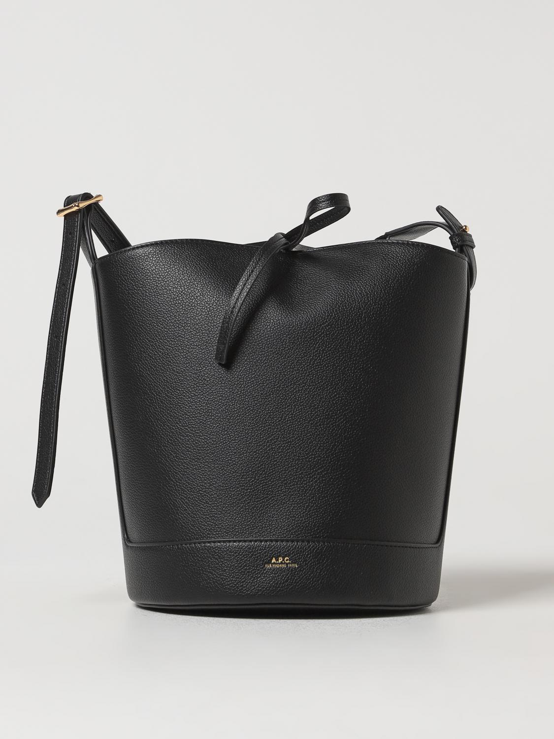 Shop Apc Mini Bag A. P.c. Woman Color Black