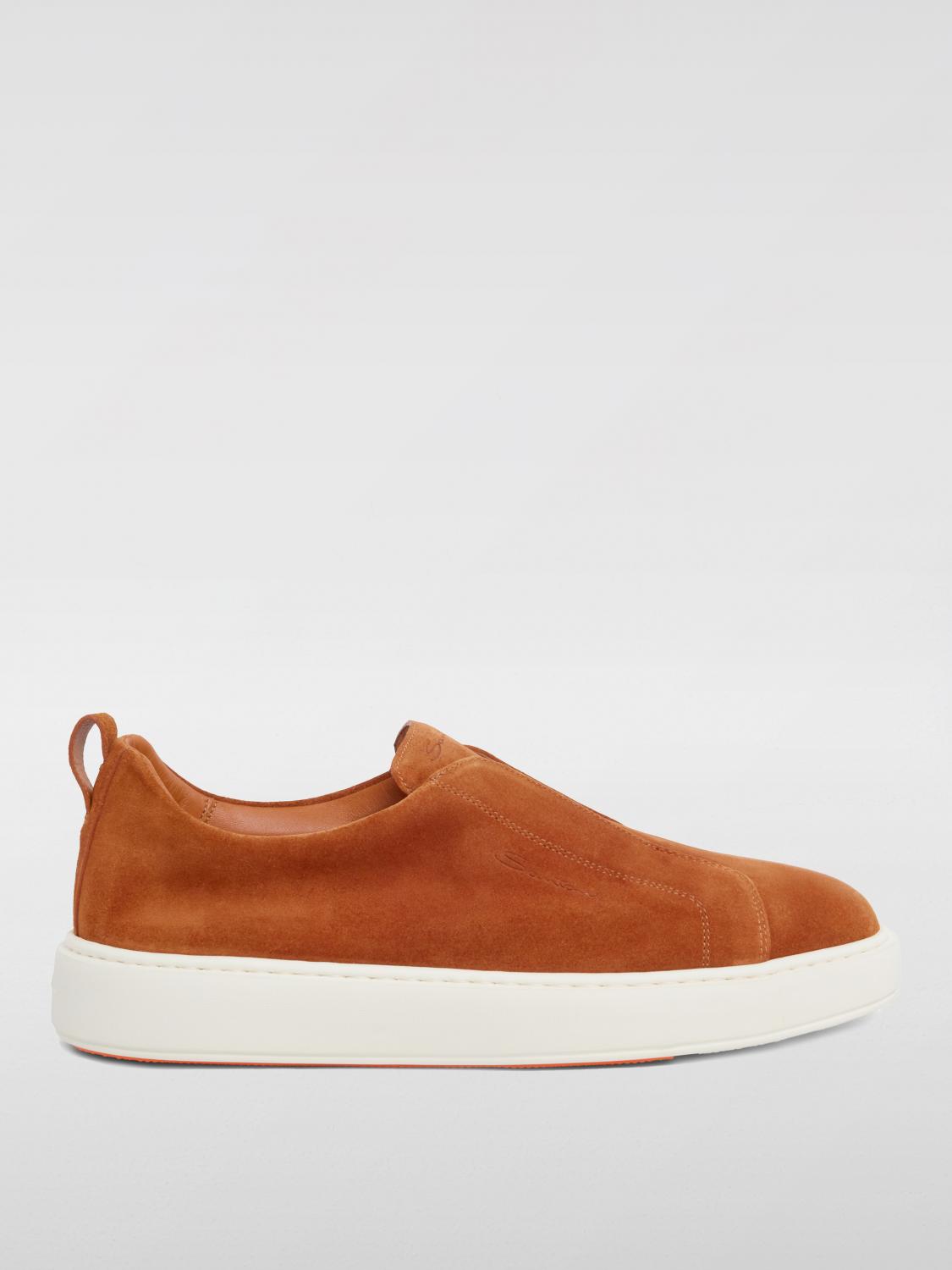 Santoni Sneakers Men Color Orange In Orange