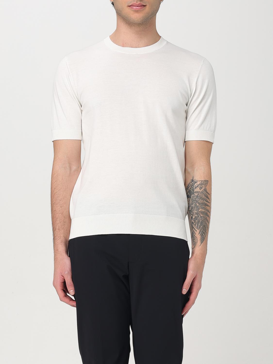Shop Paolo Pecora T-shirt Men Color White
