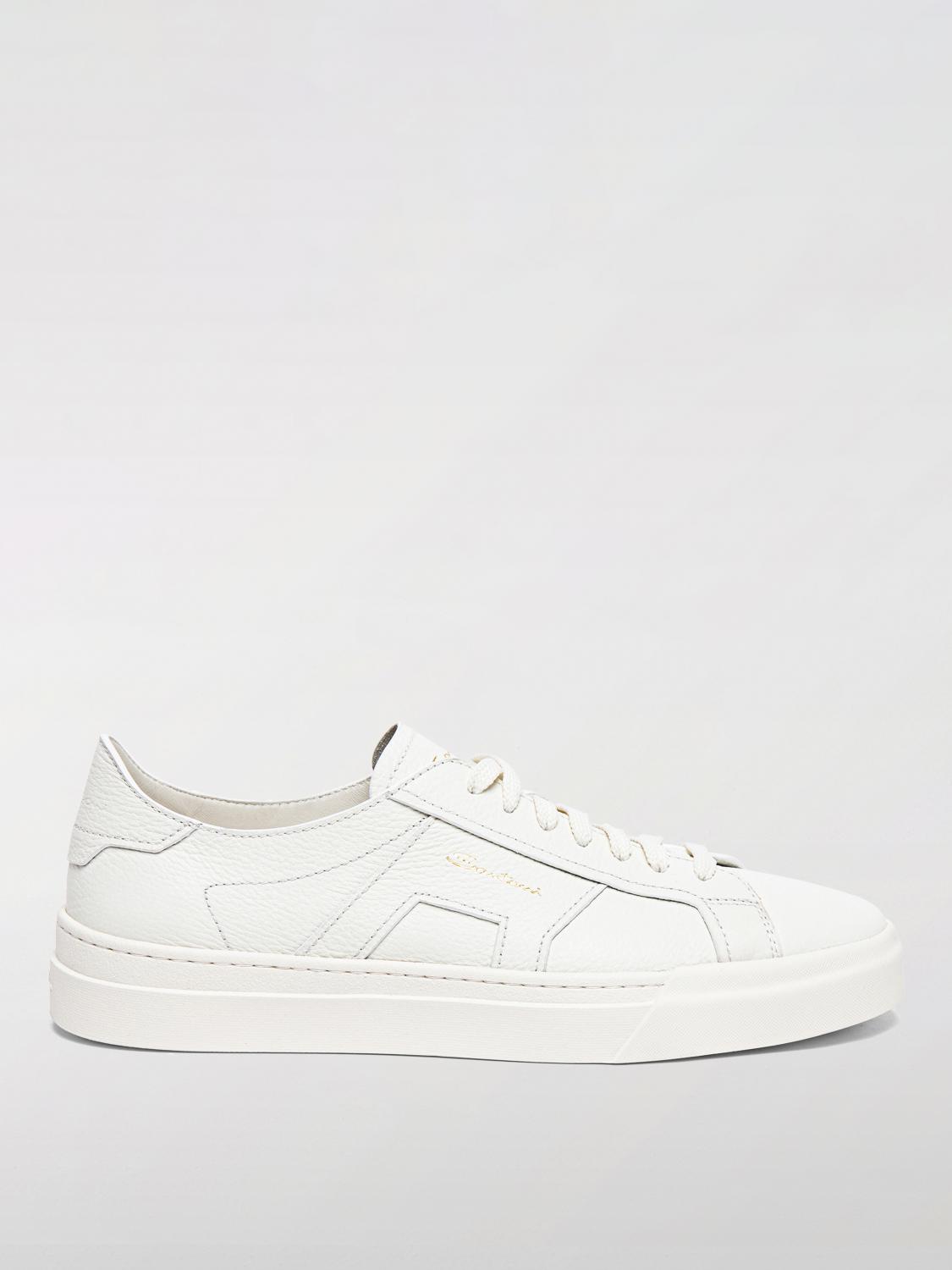 Shop Santoni Sneakers Men Color White In Weiss