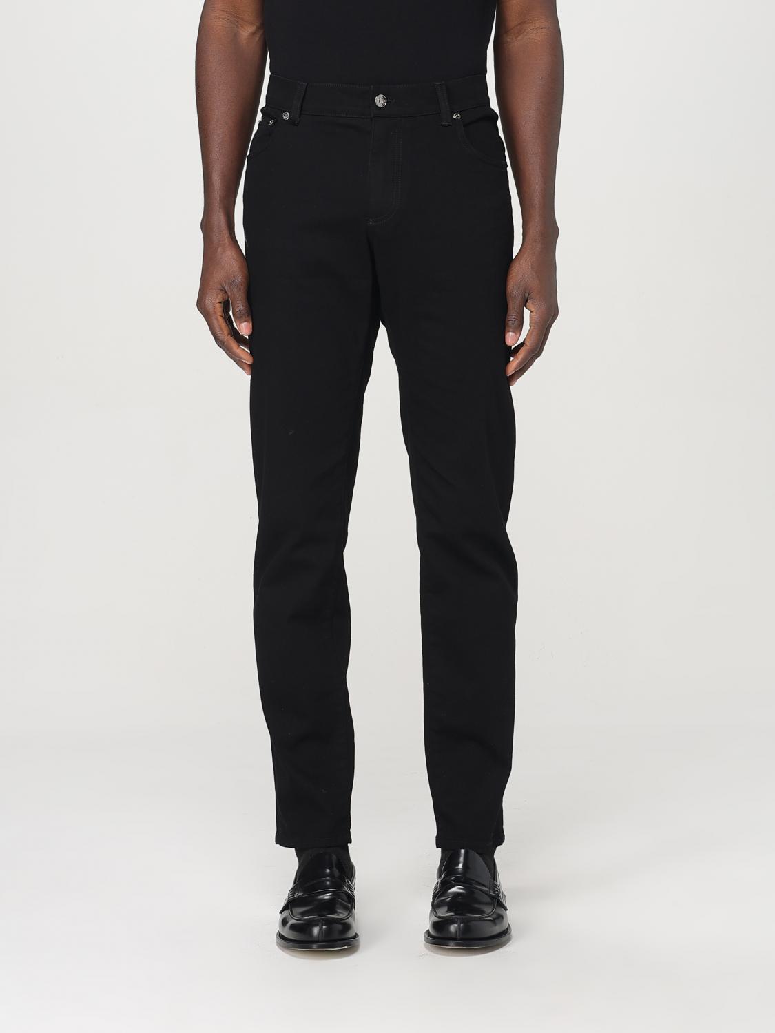 Dolce & Gabbana Jeans Men Color Black In Black