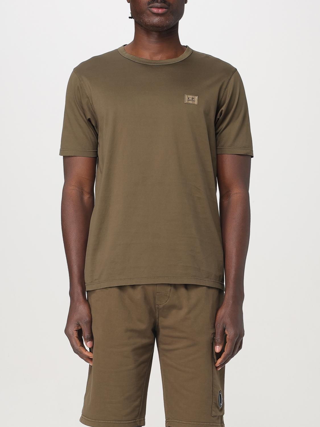 C.p. Company T-shirt C. P. Company Men Color Green In Green