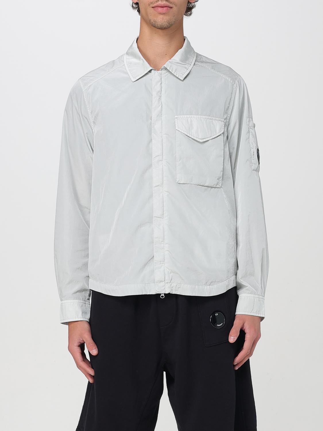 C.p. Company Jacket C. P. Company Men Color Pearl In Pearl