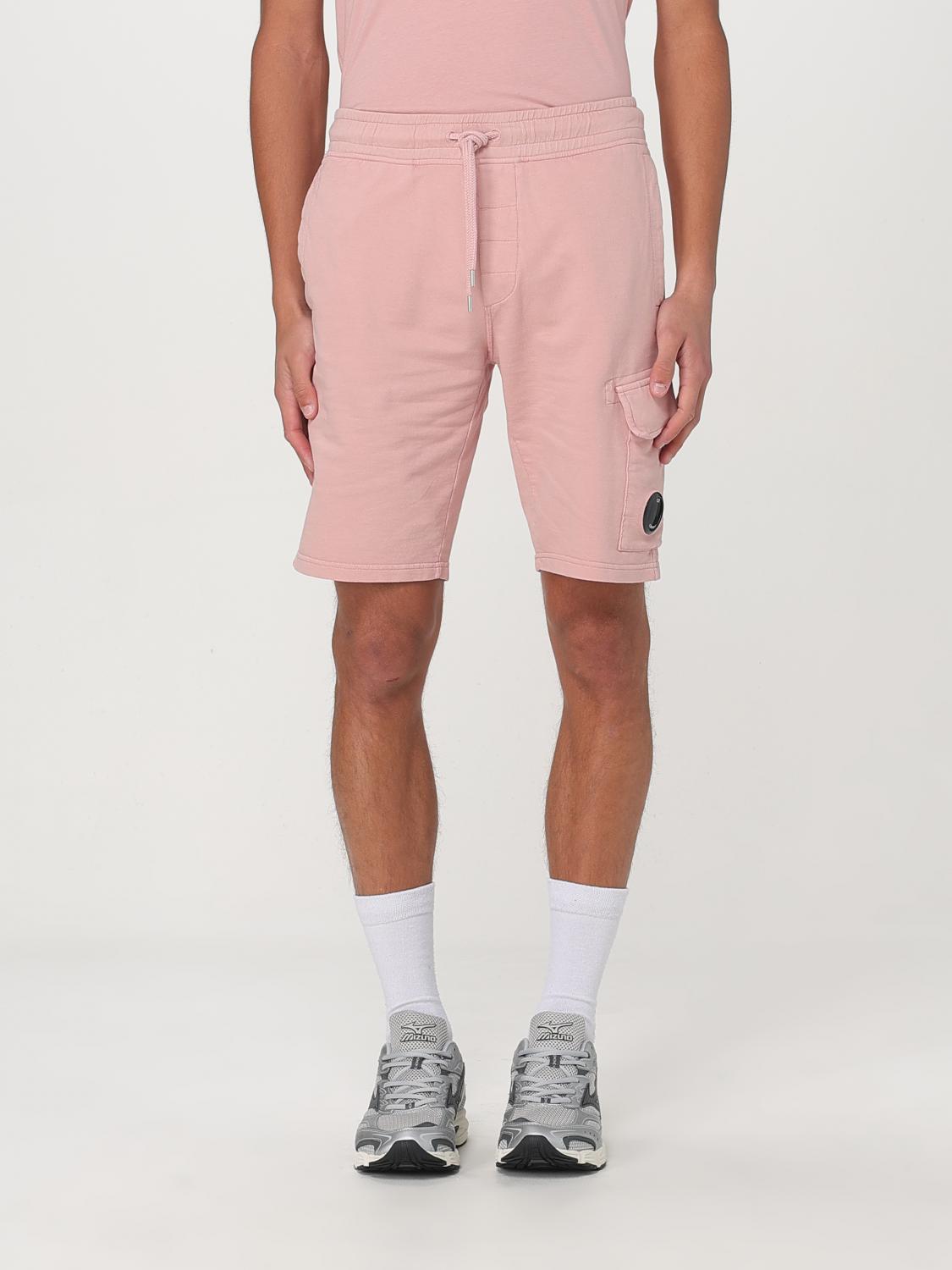 C.p. Company Short C. P. Company Men Color Pink In Pink