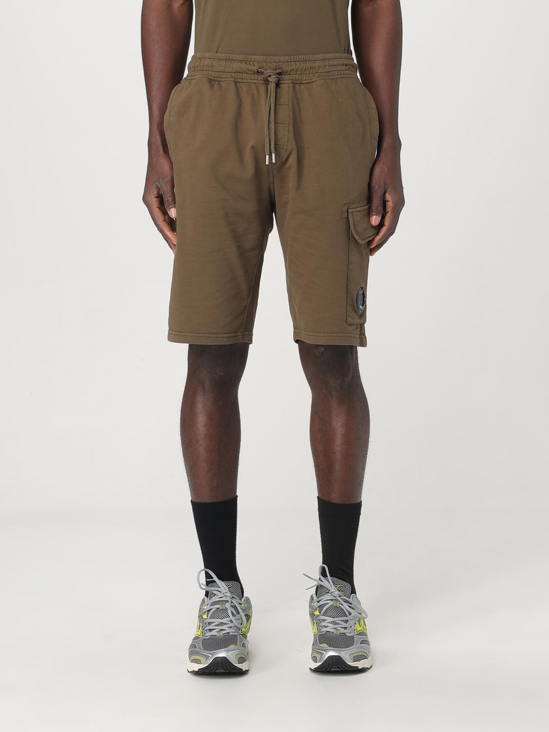 C.p. Company Short C. P. Company Men Color Green In Green