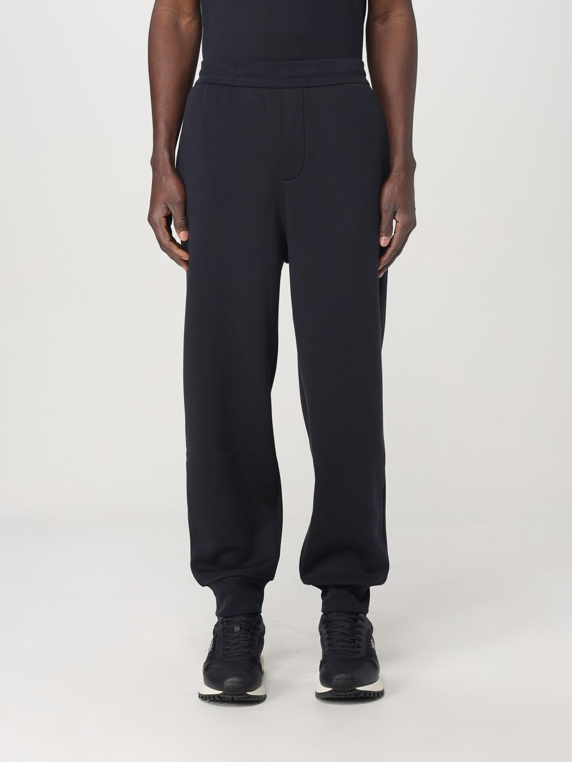 Emporio Armani Pants  Men Color Blue In Black