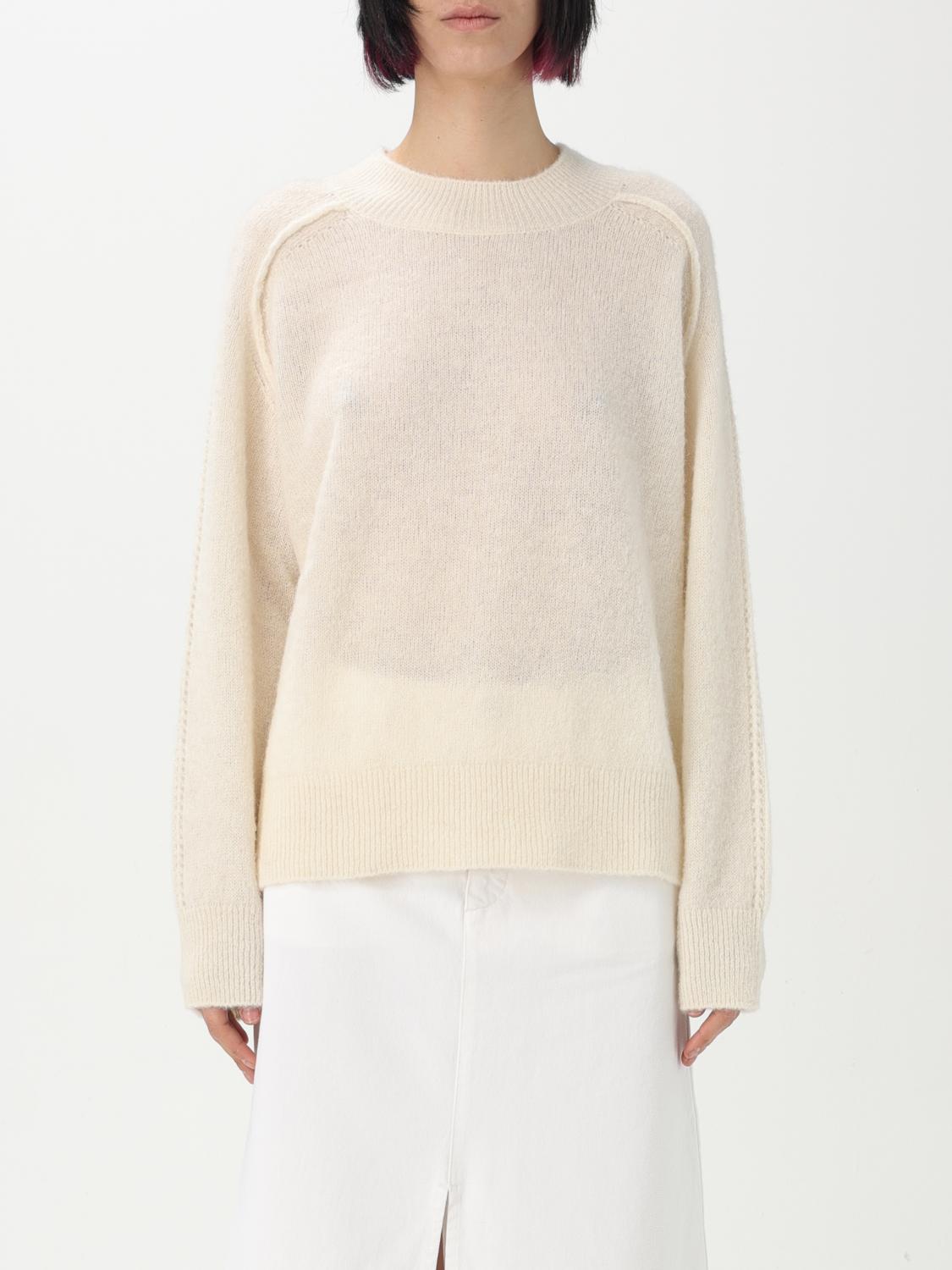 Apc Ivory Alpaca Blend Naomie Sweater In White