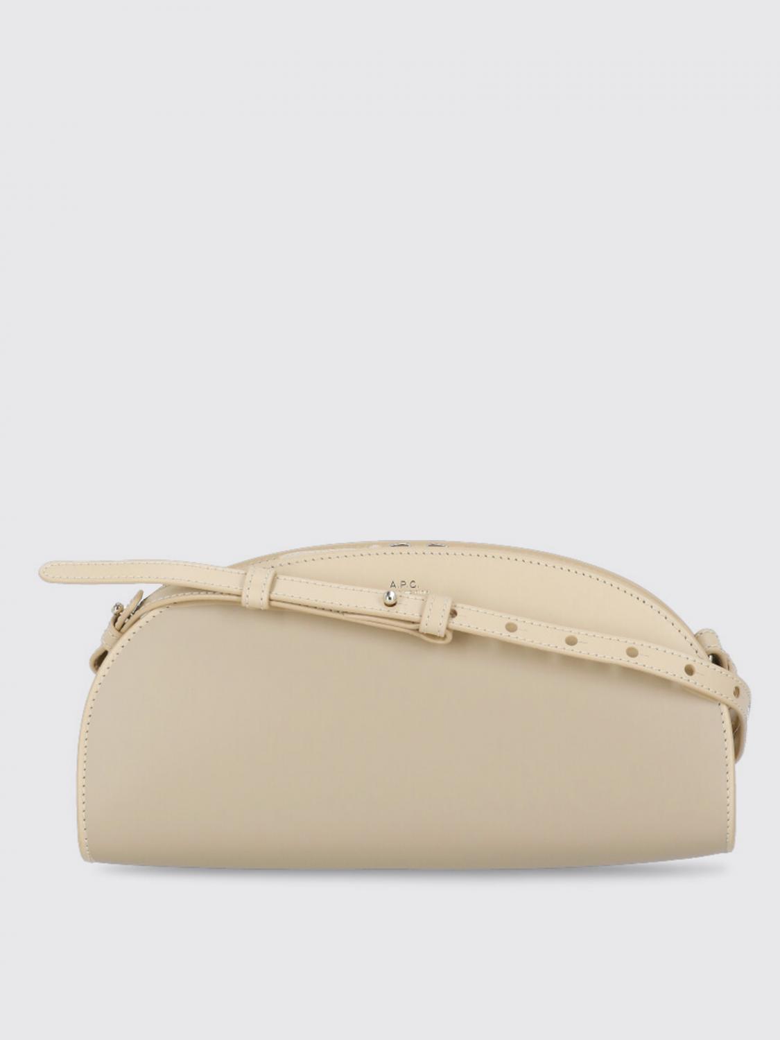 Shoulder Bag A. P.C. Woman color Beige