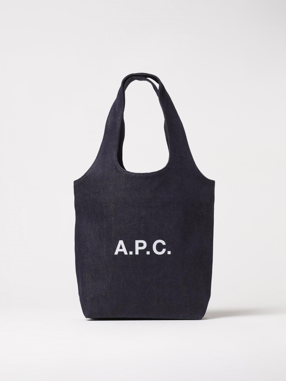 Shoulder Bag A. P.C. Woman color Blue - A.p.c. - Modalova
