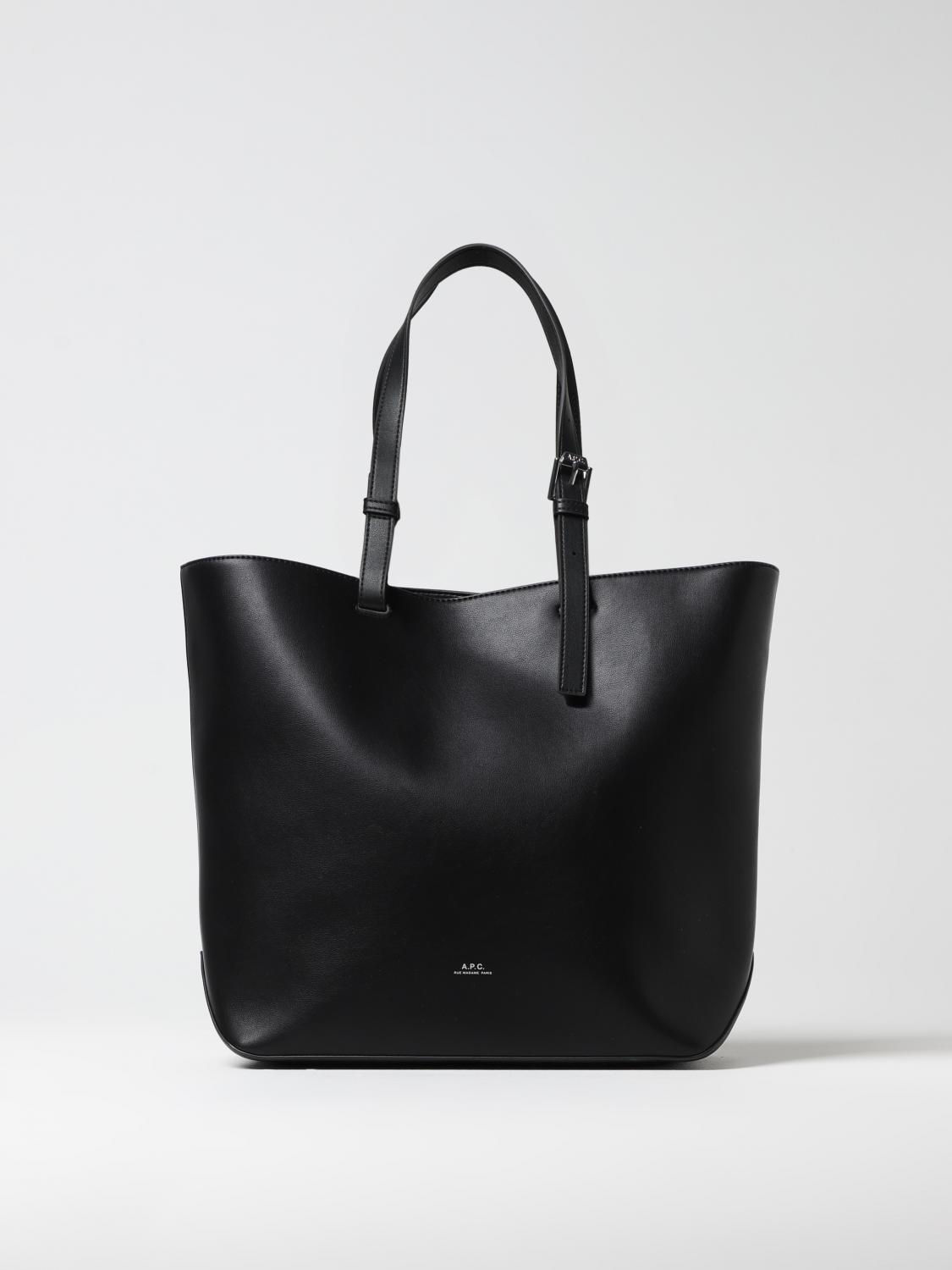 Apc Nino Small Shopper Tote One Size Black In Black