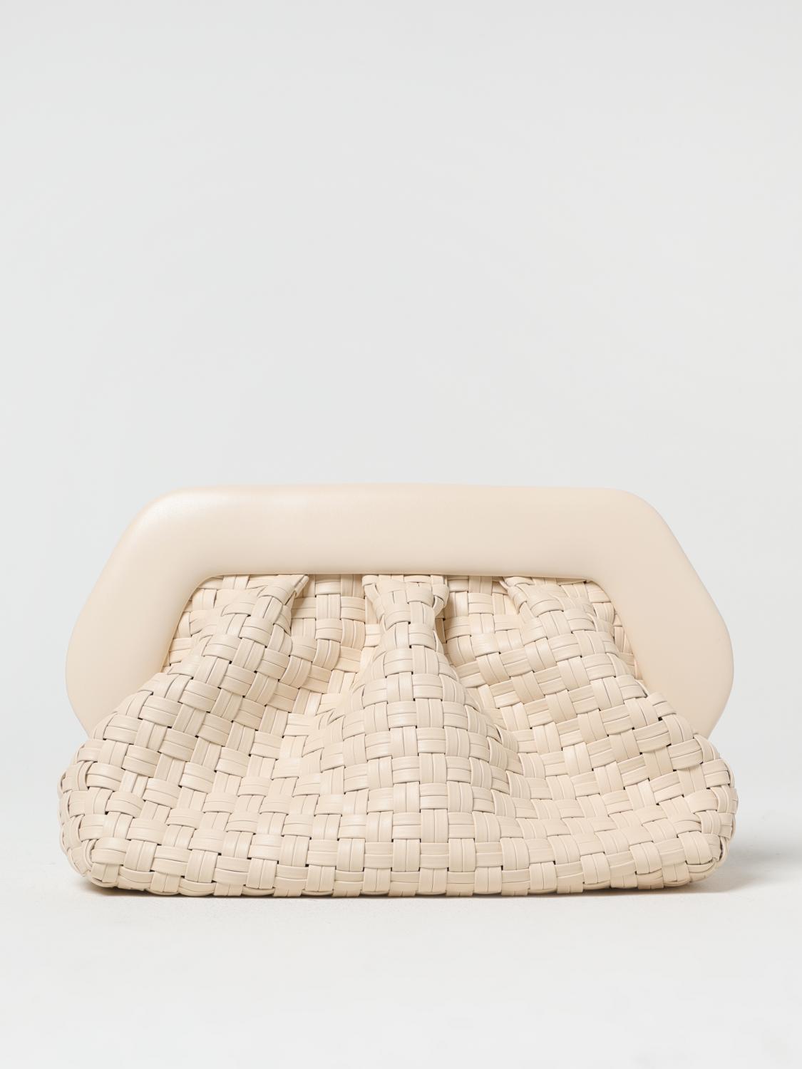 Themoirè Clutch Woman Color Blush Pink In Blush Pink