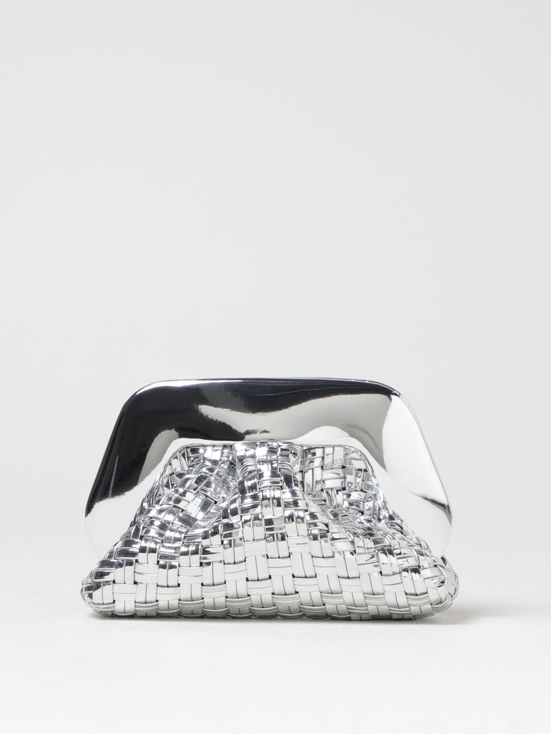 Mini Bag THEMOIRÈ Woman color Silver