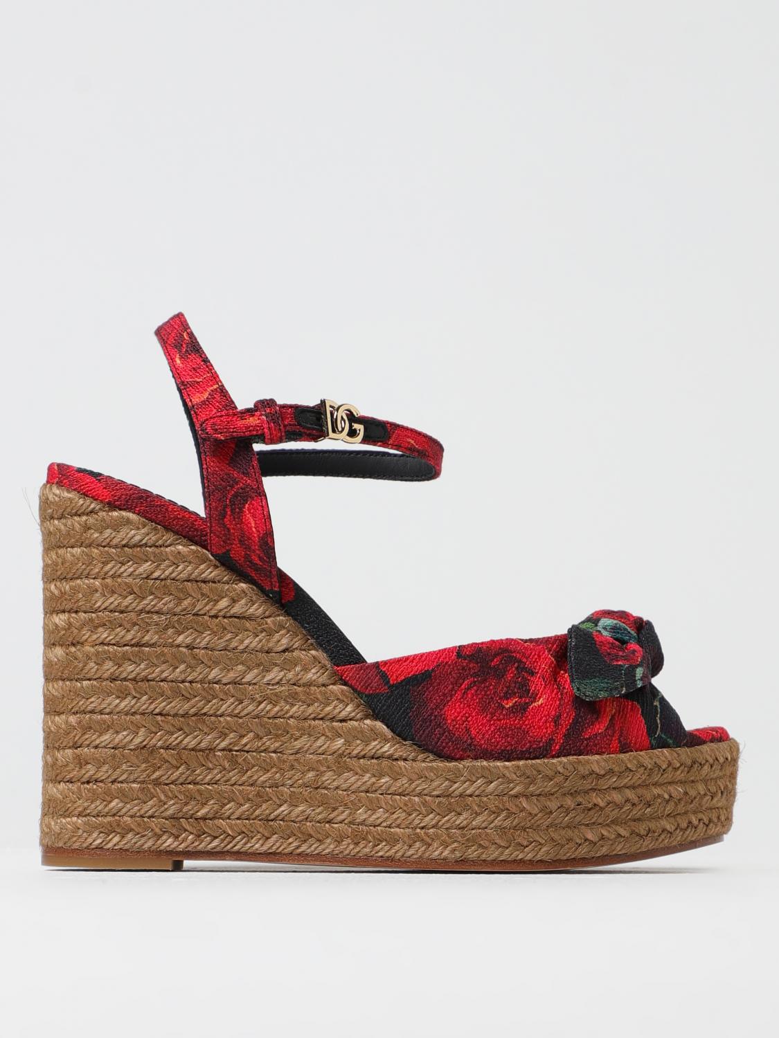 Dolce & Gabbana 90mm Lolita Sandals In Red