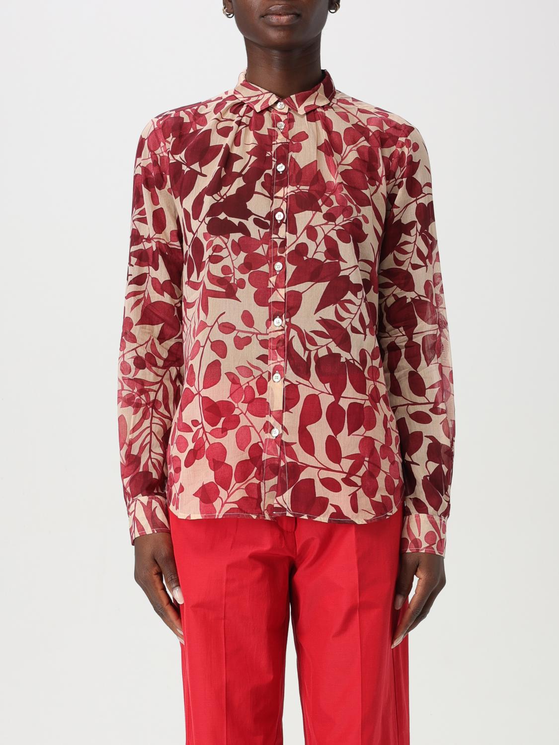 Shop Forte Forte Shirt Woman Color Red