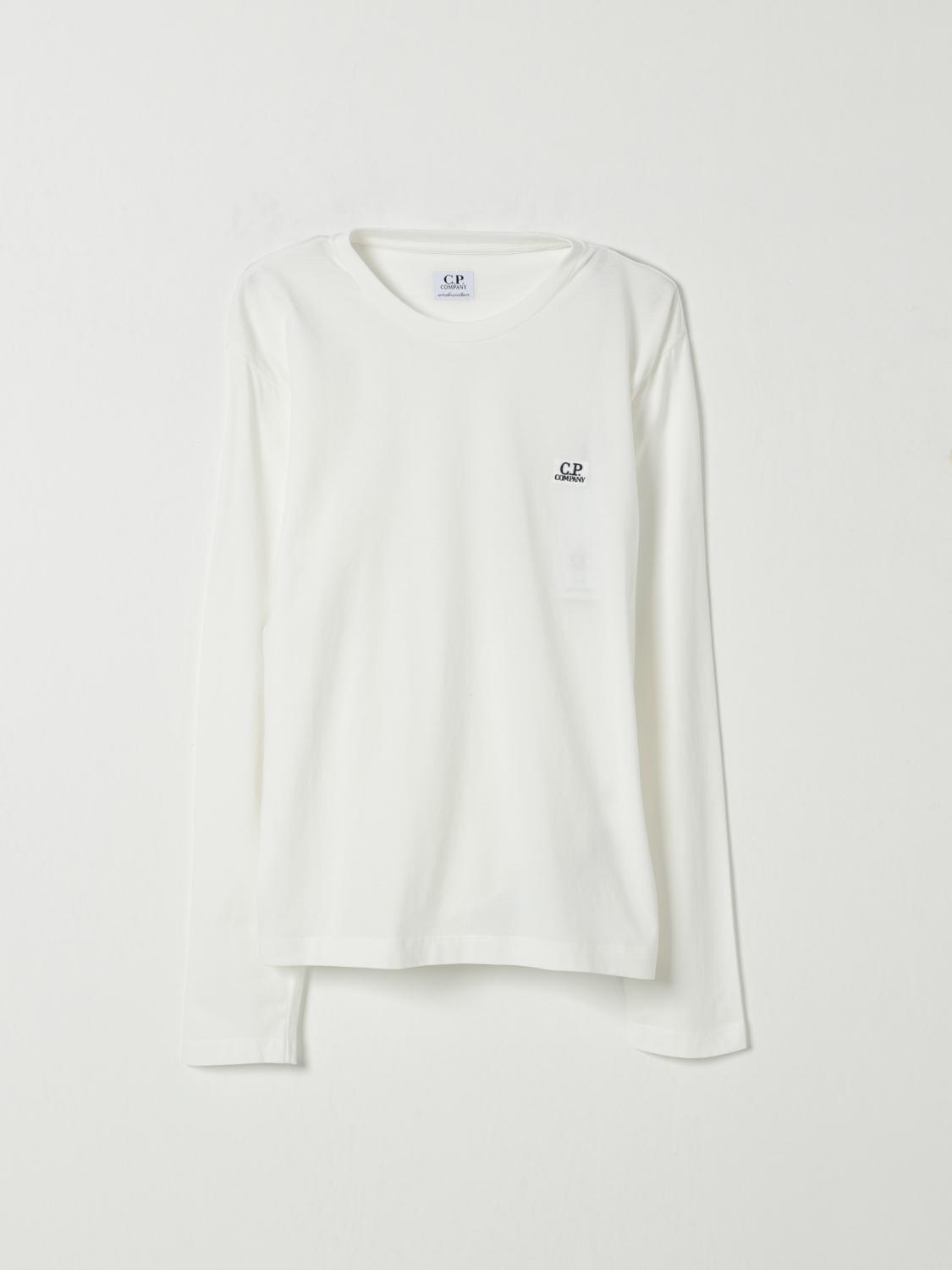 Shop C.p. Company T-shirt C. P. Company Kids Color White In Weiss
