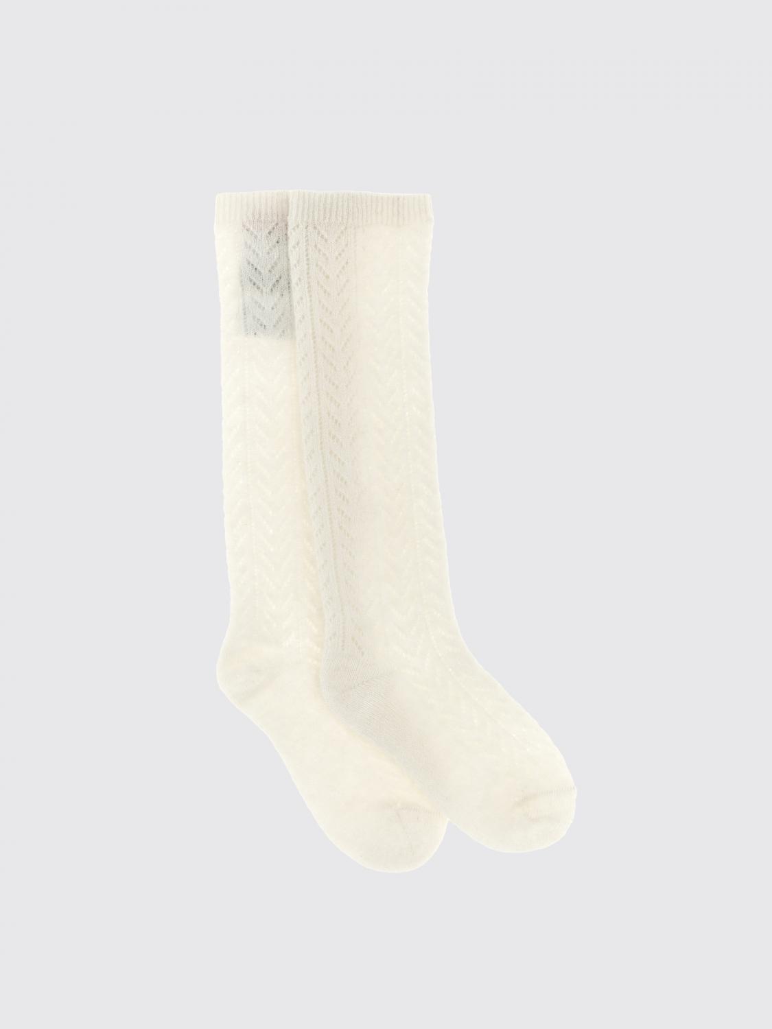 Valentino Garavani Socks White In White