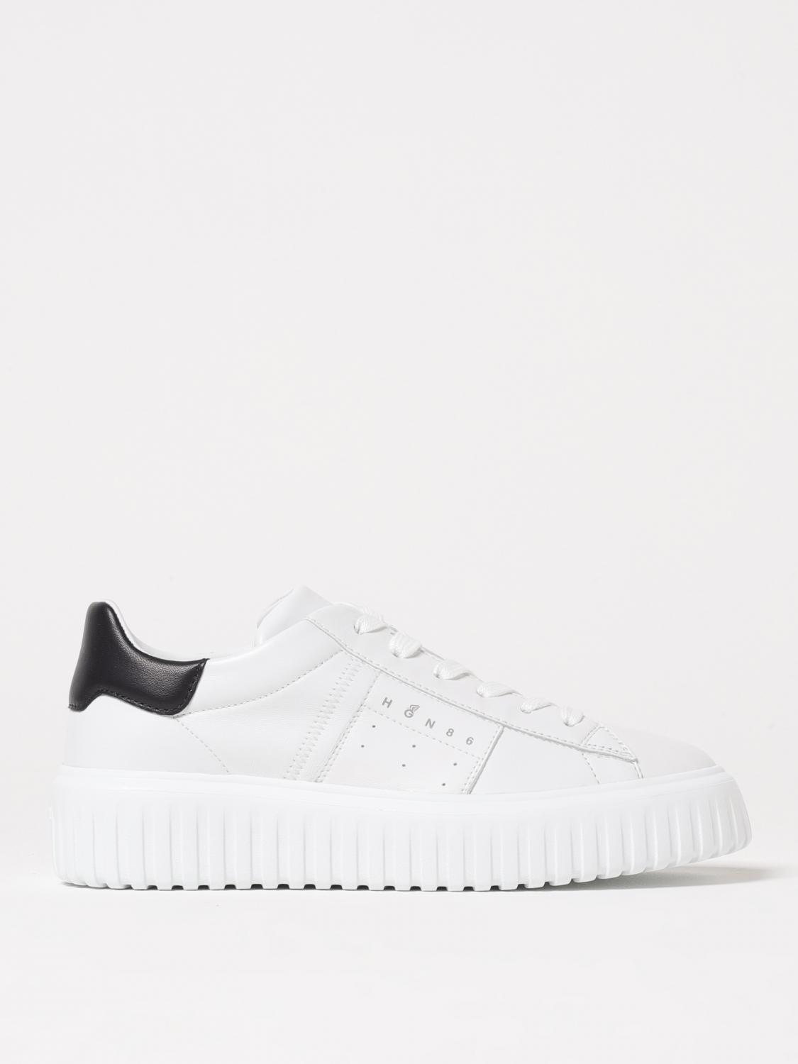 Hogan H-stripes Sneakers In White