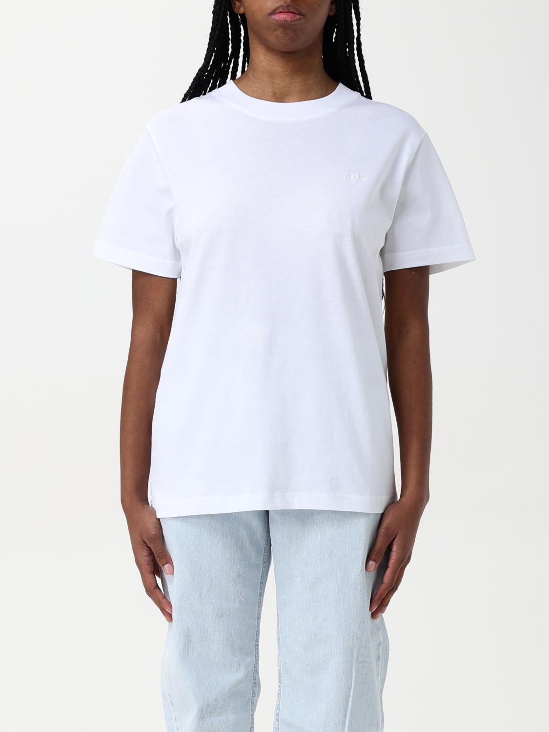 Apc T-shirt A.p.c. Woman Color White In White