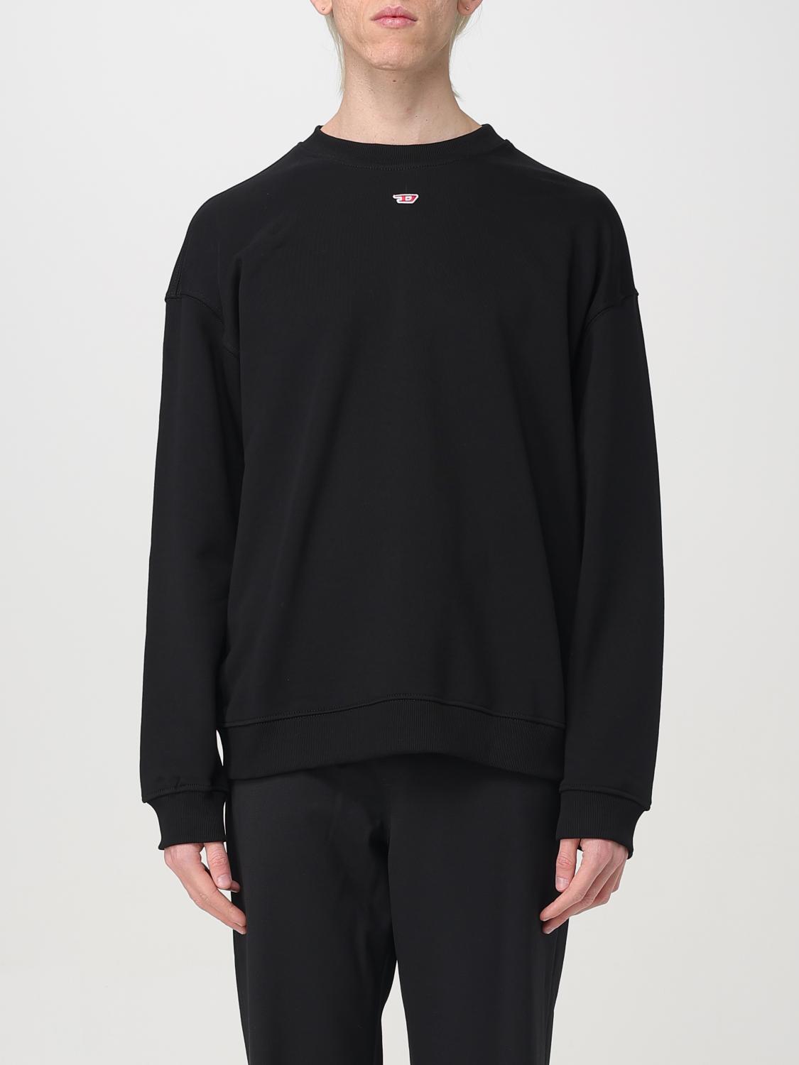 Diesel S-boxt-d Sweatshirt In Black