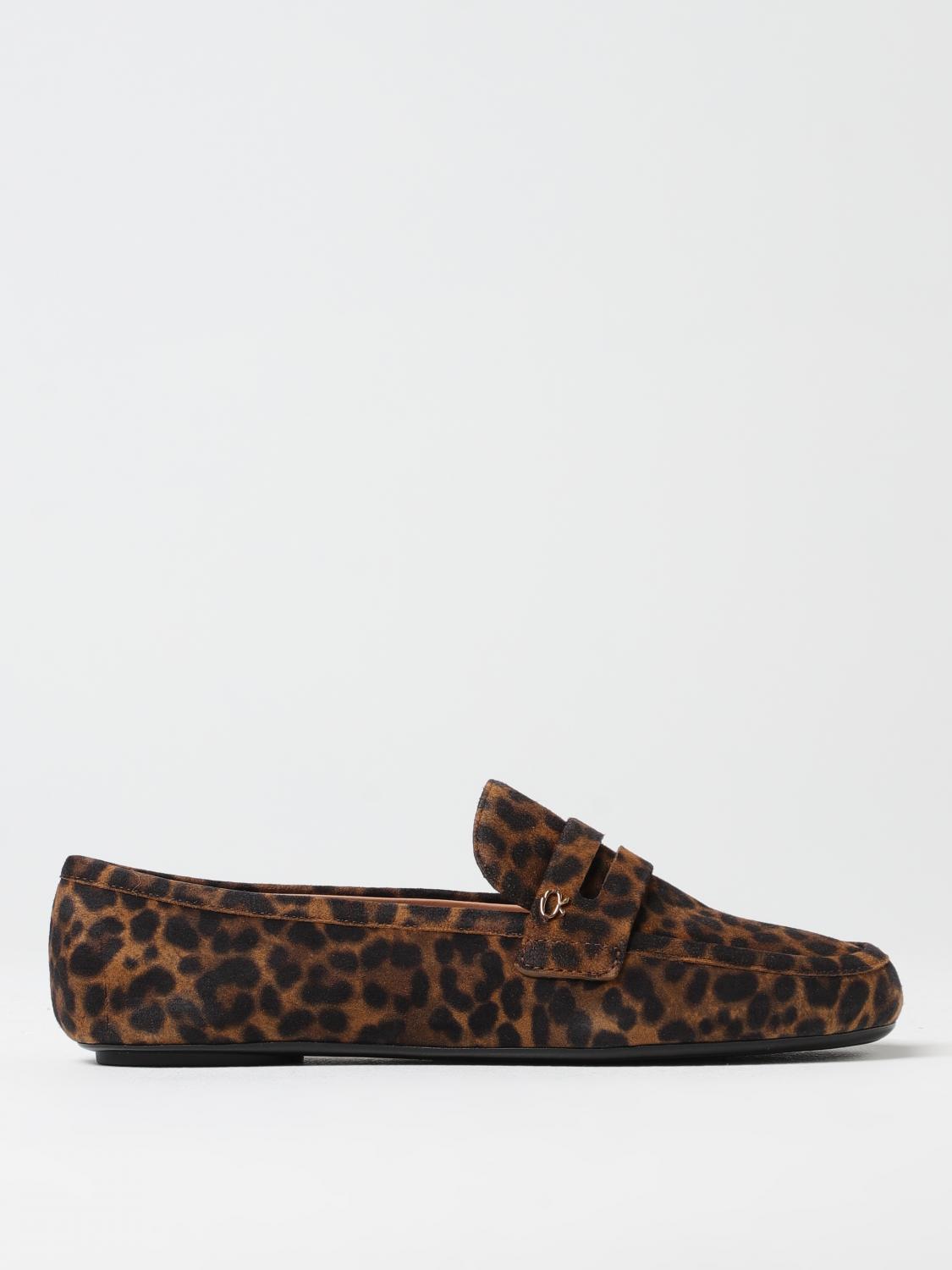Shop Gianvito Rossi Loafers Woman Color Brown
