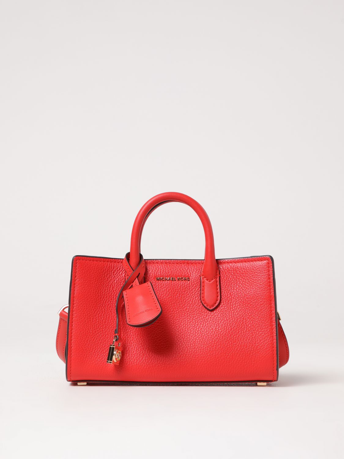 Michael Kors Sac À Main Scarlett En Cuir In Coral