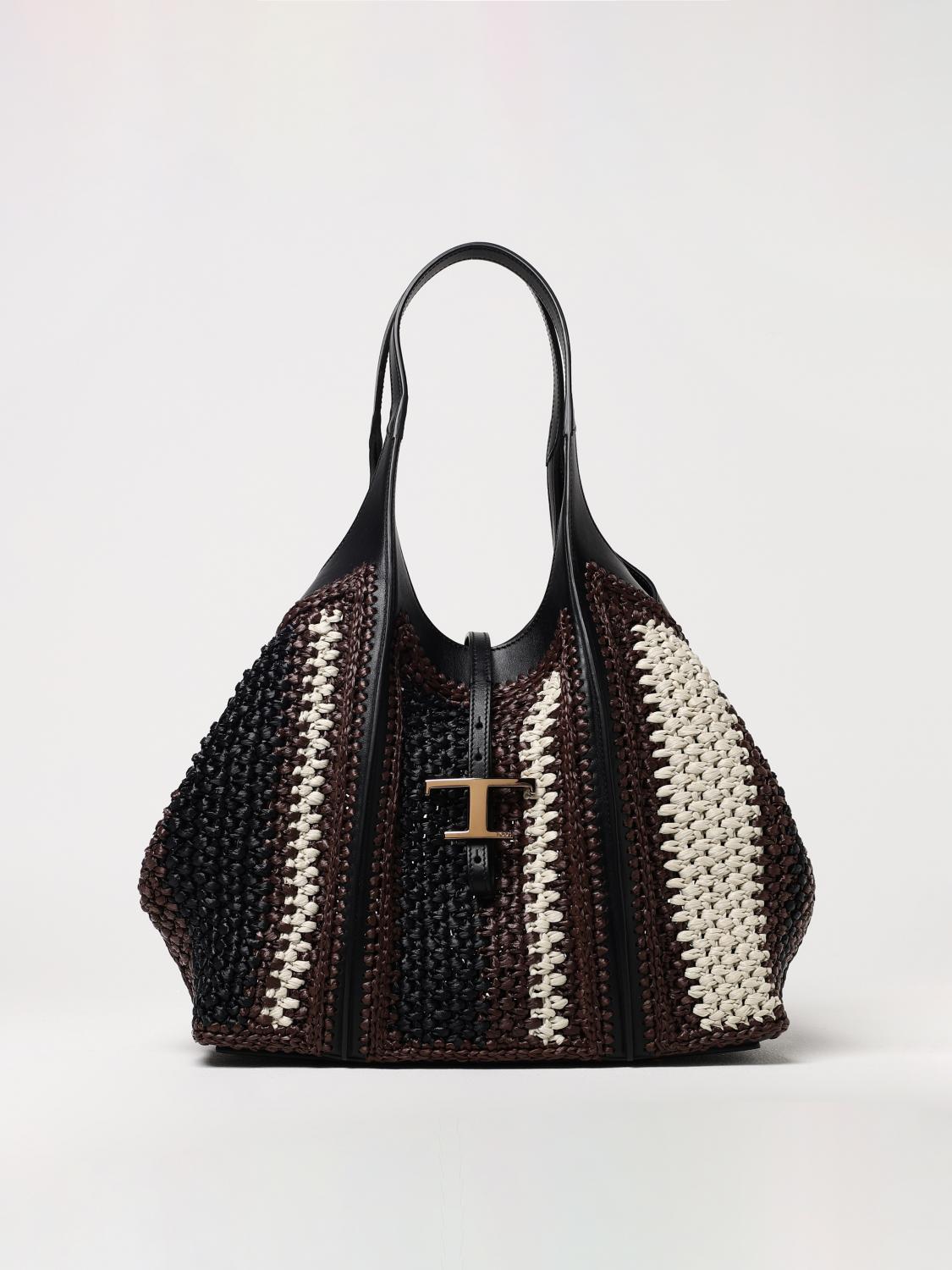 Shop Tod's Shoulder Bag Woman Color Brown