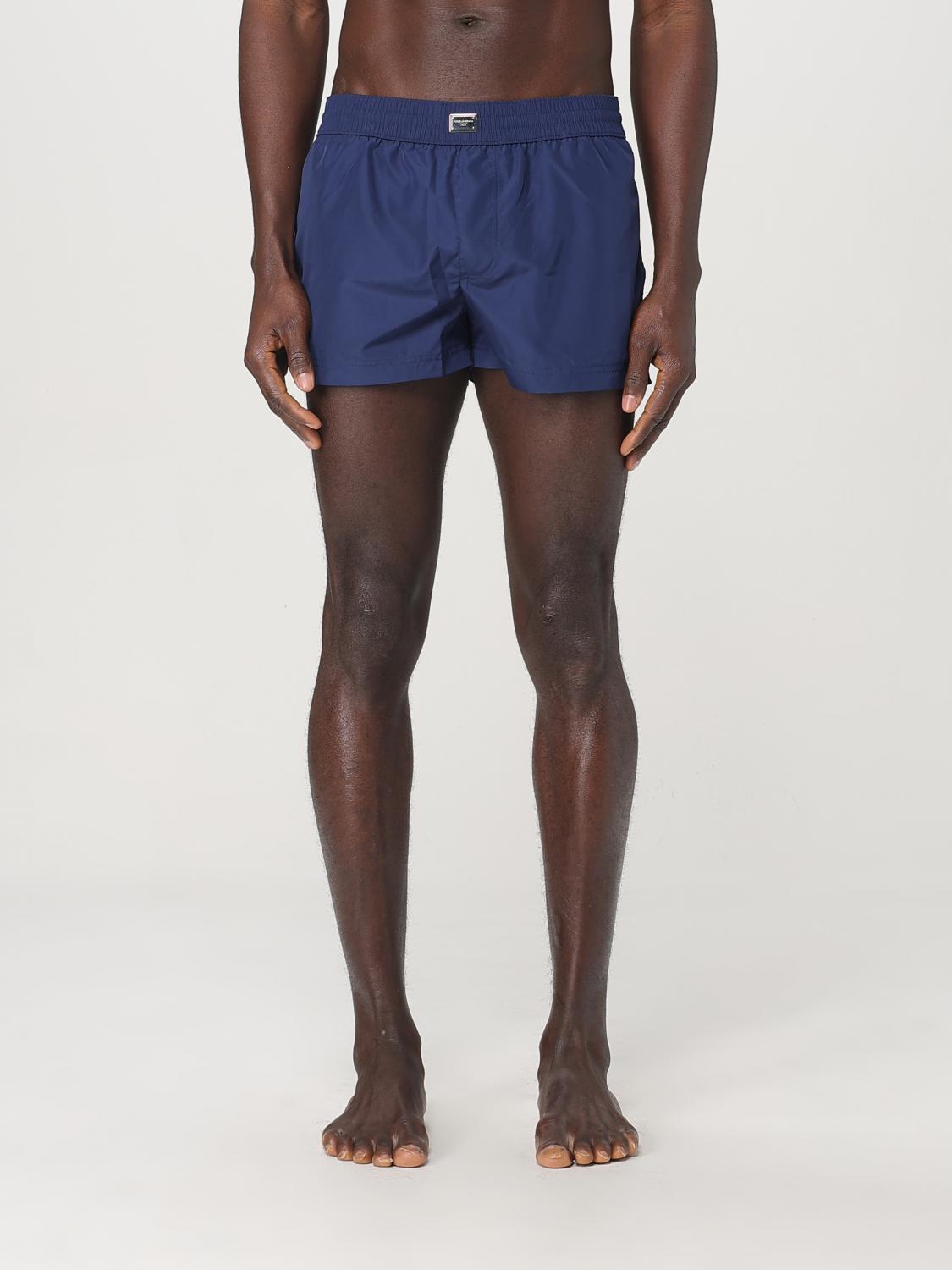 Dolce & Gabbana Swimsuit Men Color Blue In Blue