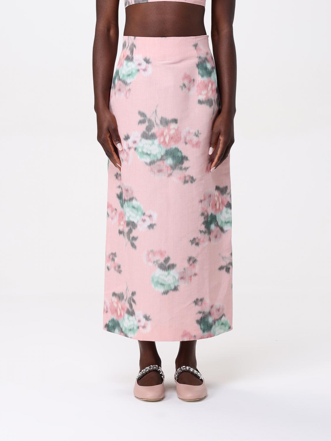 PHILOSOPHY DI LORENZO SERAFINI SKIRT PHILOSOPHY DI LORENZO SERAFINI WOMAN COLOR PINK G47085010