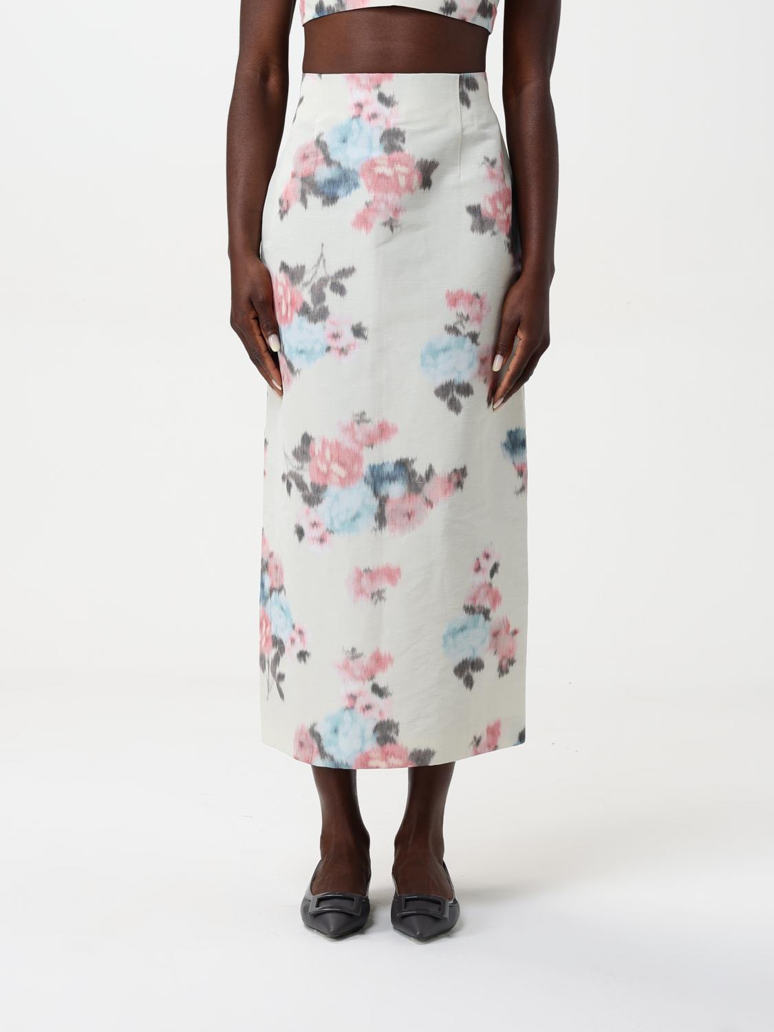 Philosophy Di Lorenzo Serafini Skirt Woman Color Beige In Beige
