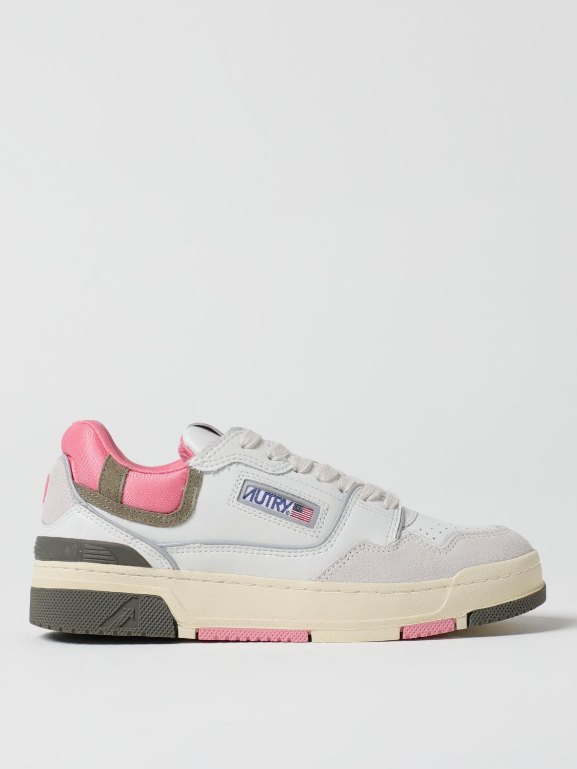 Shop Autry Sneakers Woman Color White