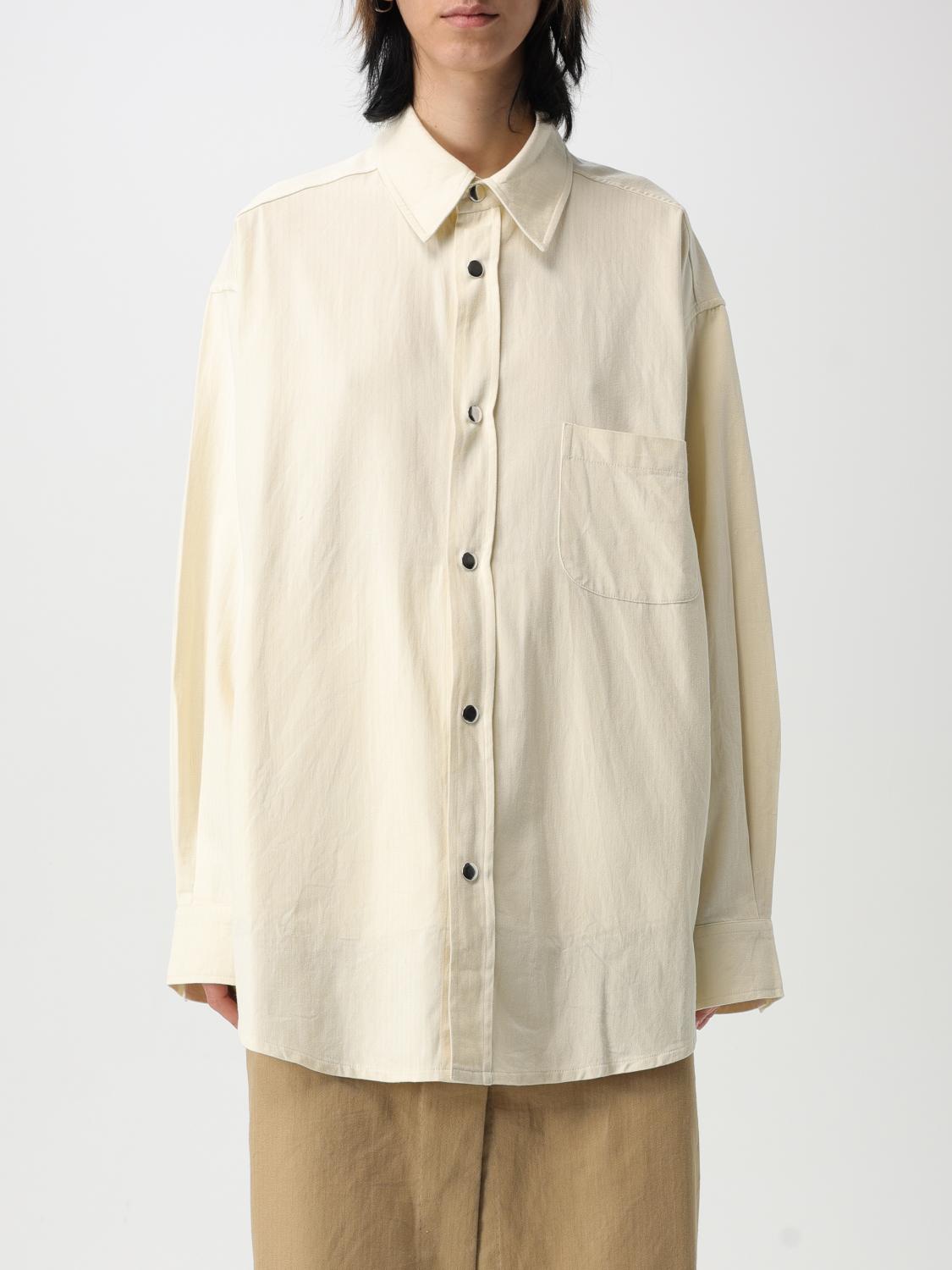Shop Autry Shirt Woman Color White