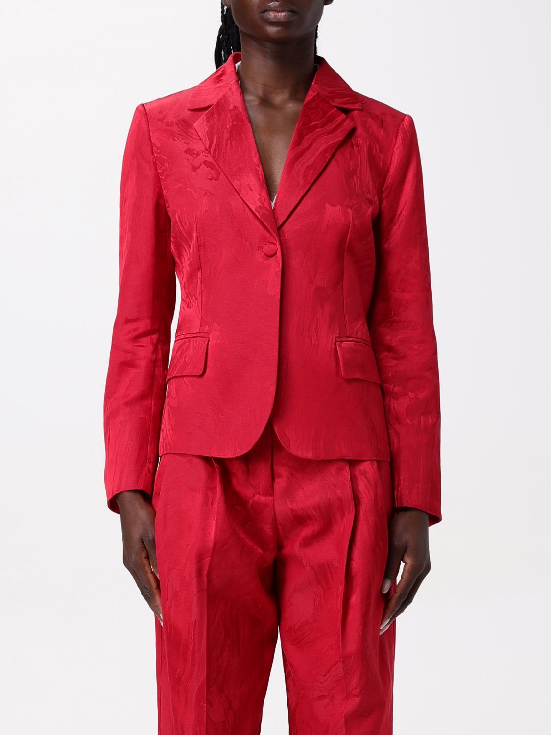 Des Phemmes Blazer  Woman Color Red In Red