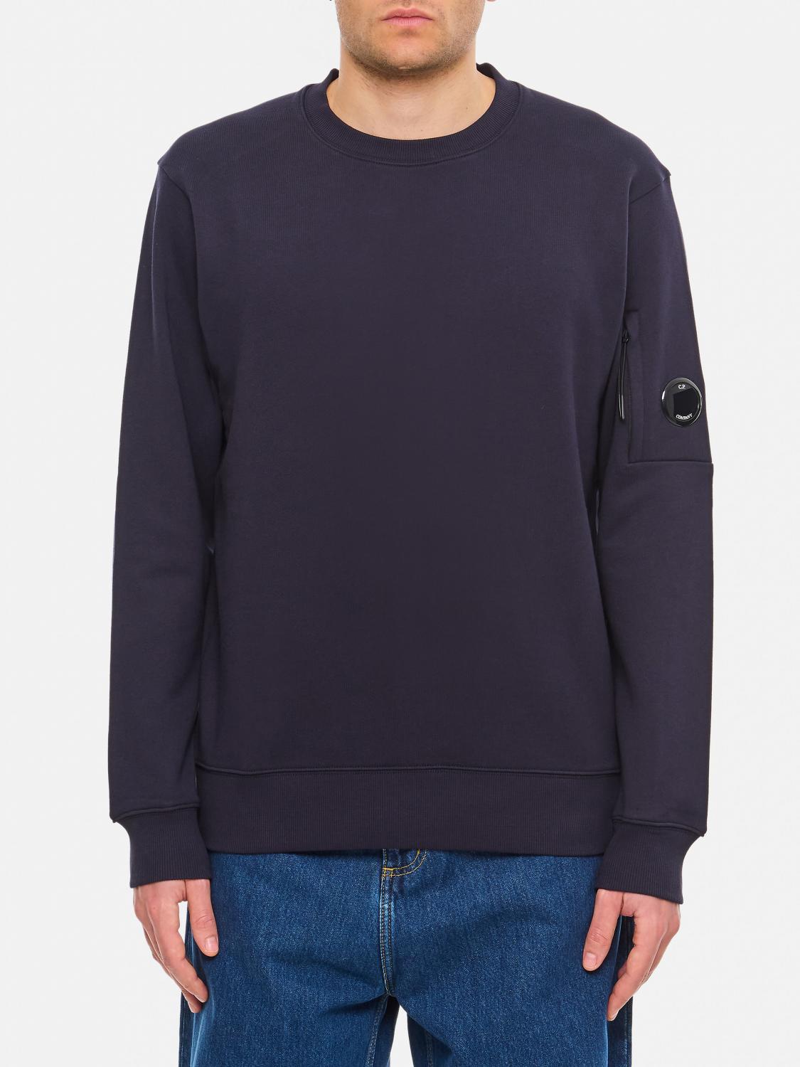 C.p. Company Sweatshirt C. P. Company Men Color Blue In Blue