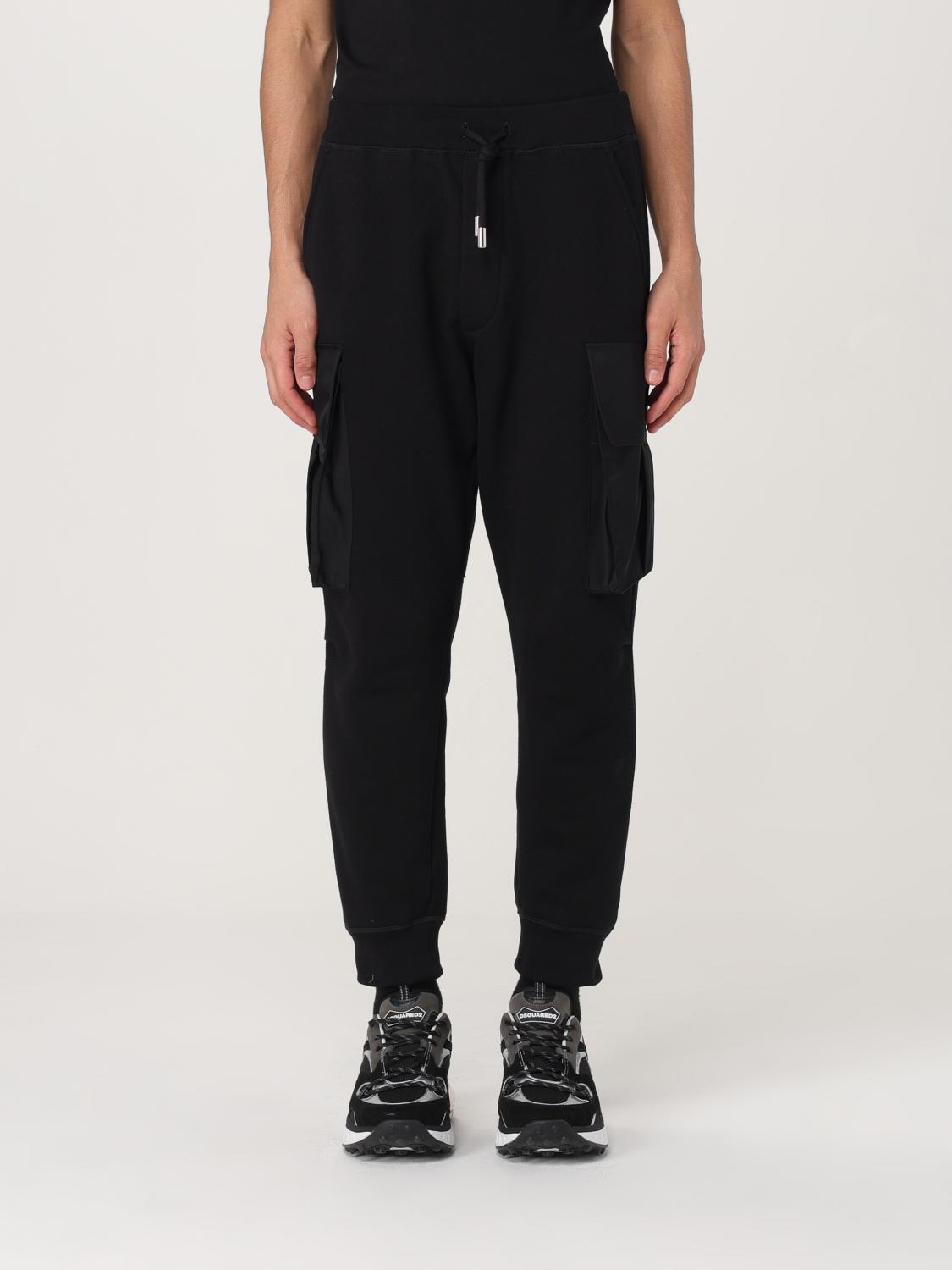 DSQUARED2 PANTS DSQUARED2 MEN COLOR BLACK G47378002