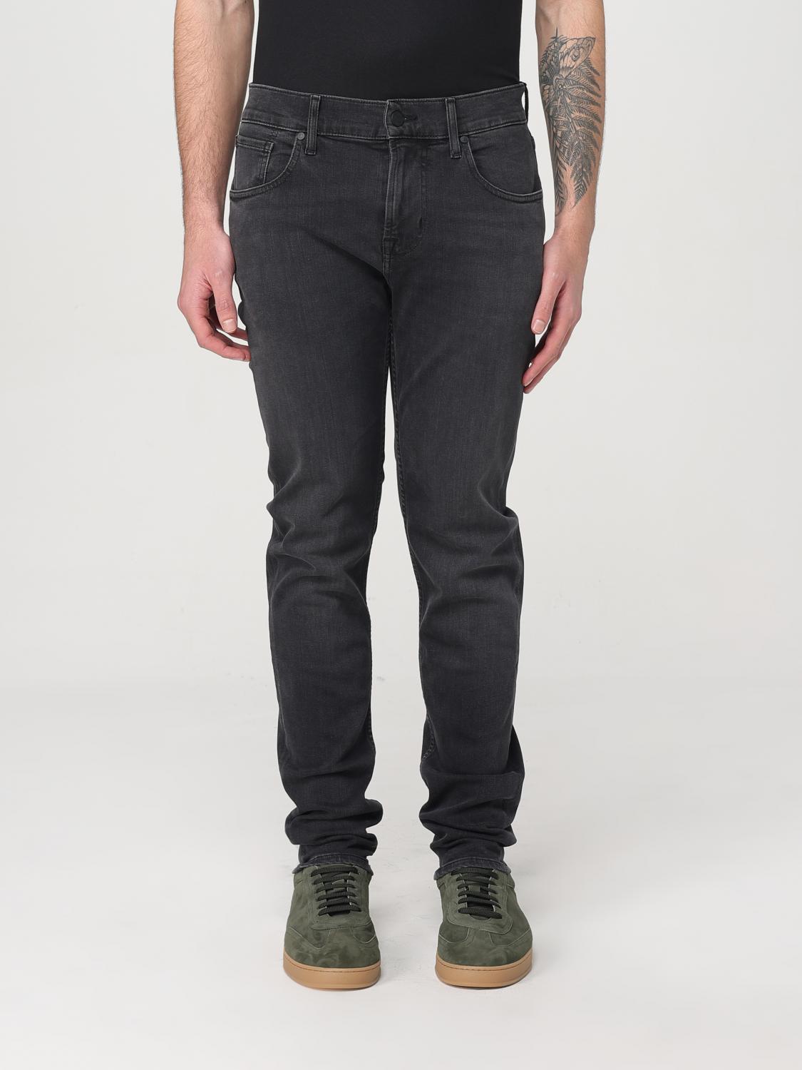 7 FOR ALL MANKIND JEANS 7 FOR ALL MANKIND MEN COLOR BLACK G47395002