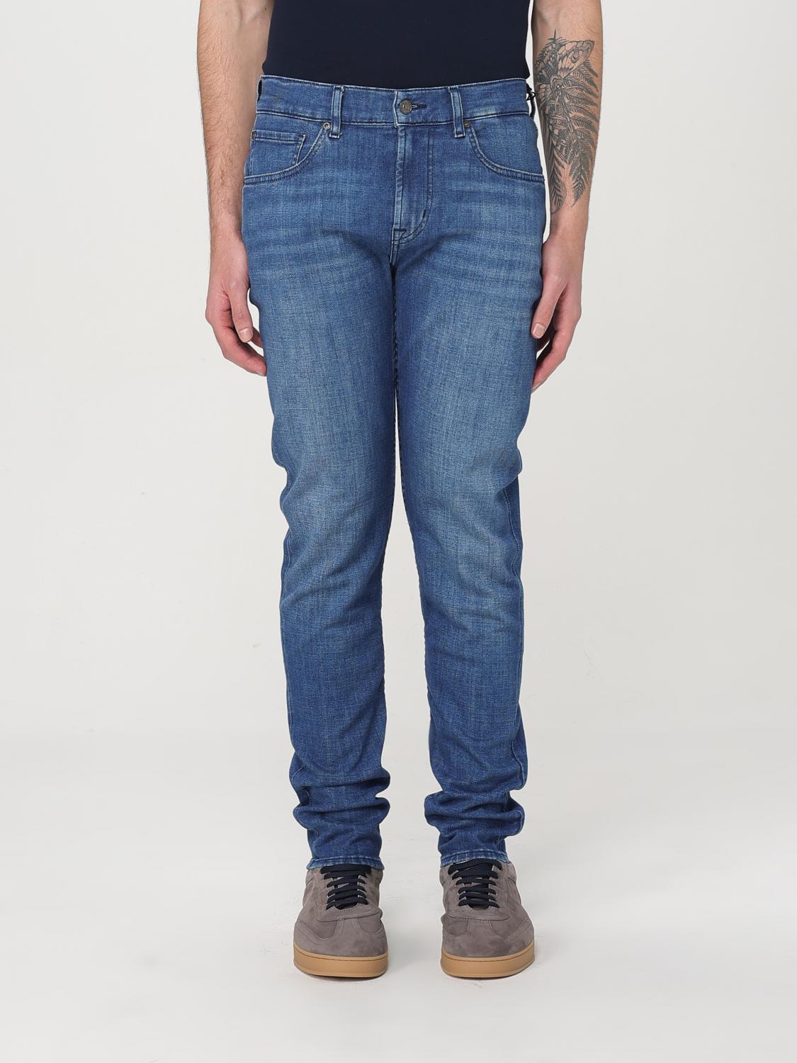 7 For All Mankind Jeans  Men Color Denim In Denim