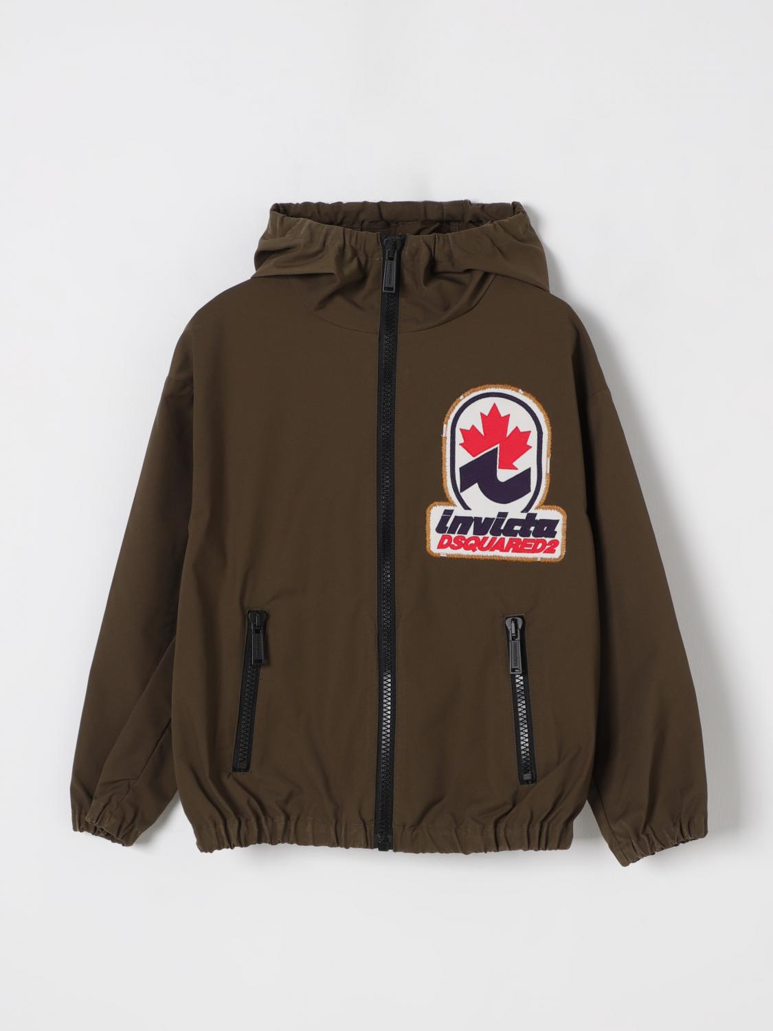 DSQUARED2 JACKET DSQUARED2 KIDS COLOR GREEN G47420012