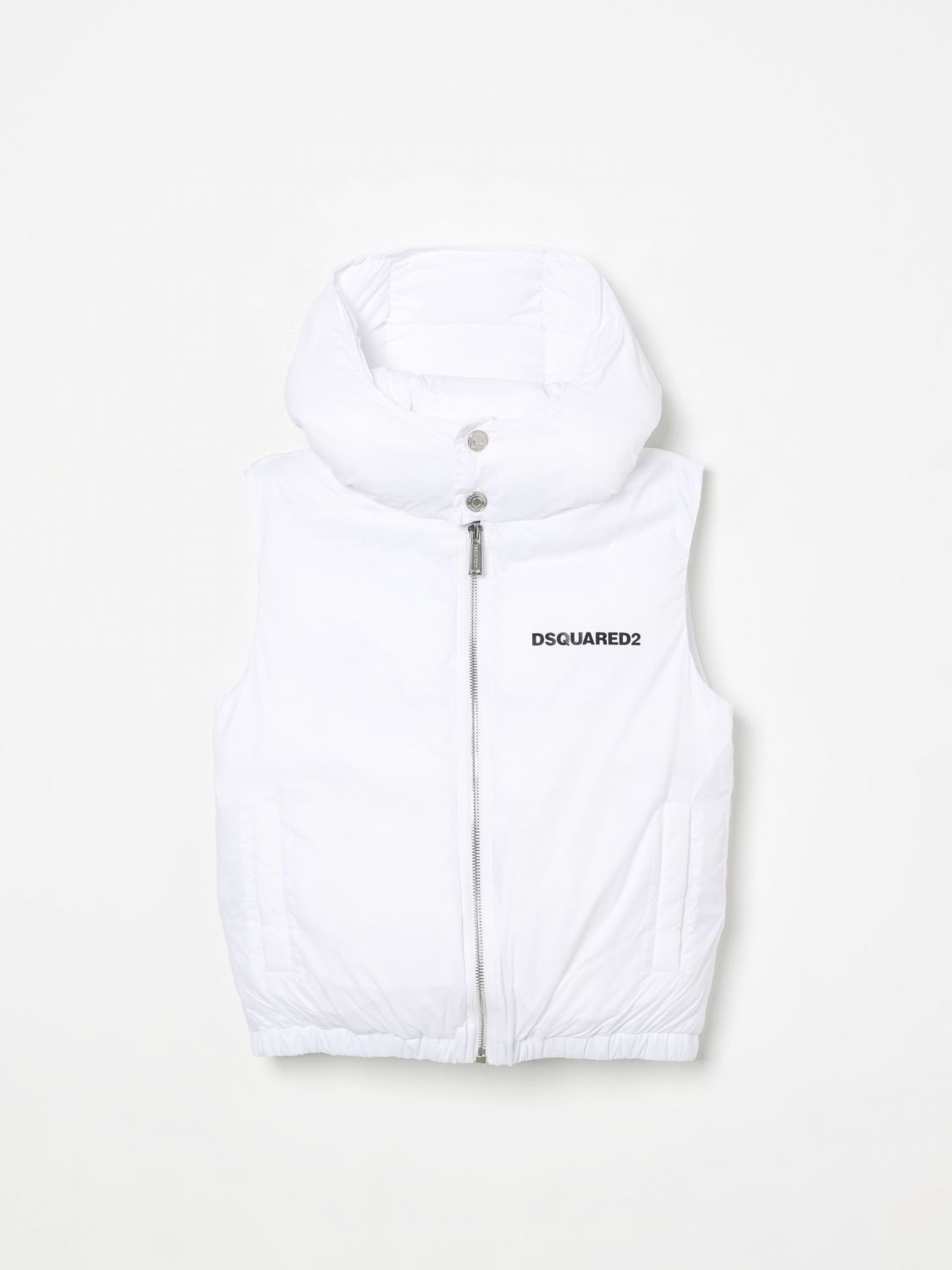 Dsquared2 Logo-print Gilet In White