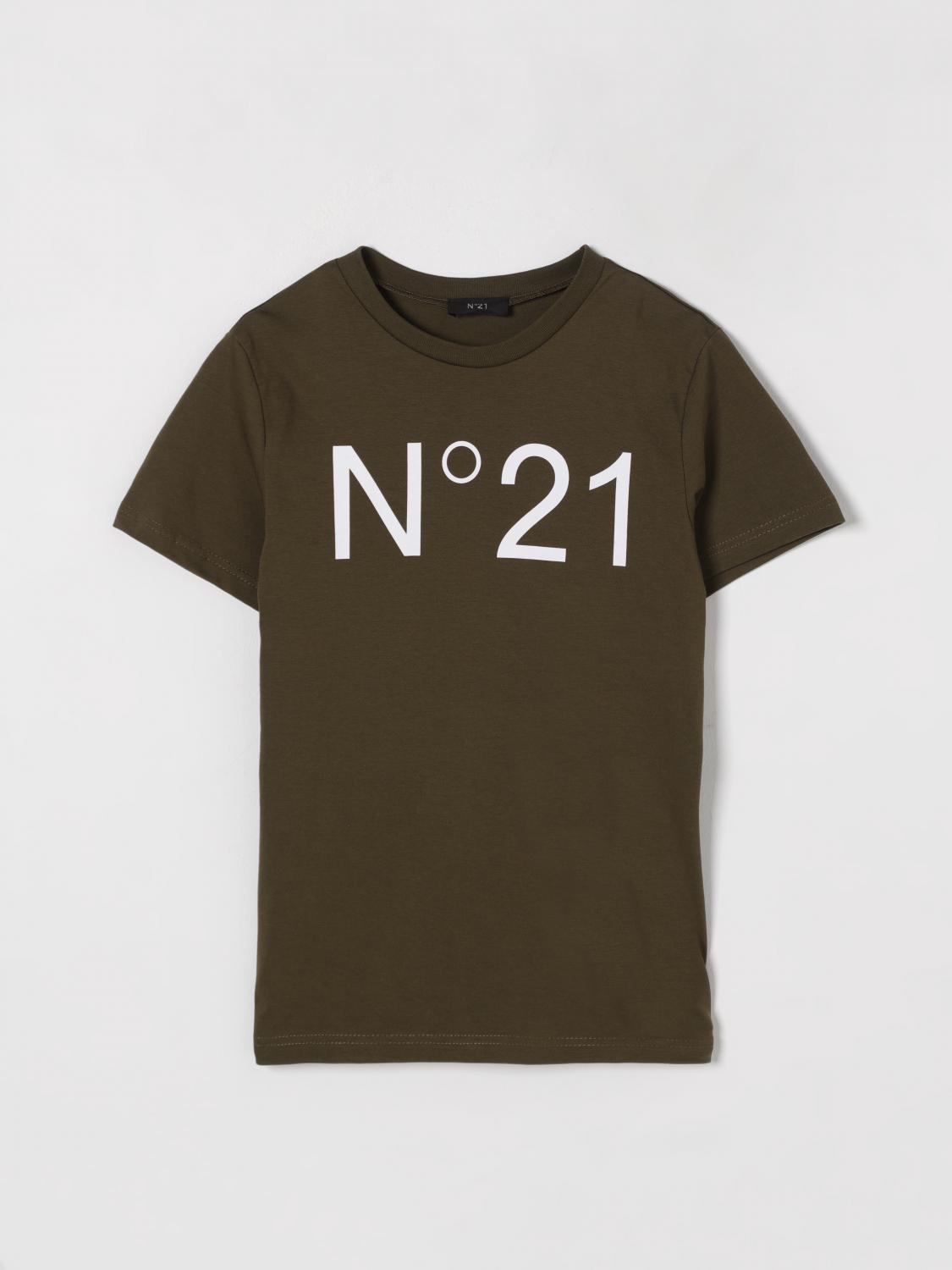 N°21 T-shirt N° 21 Kids Color Green In Green