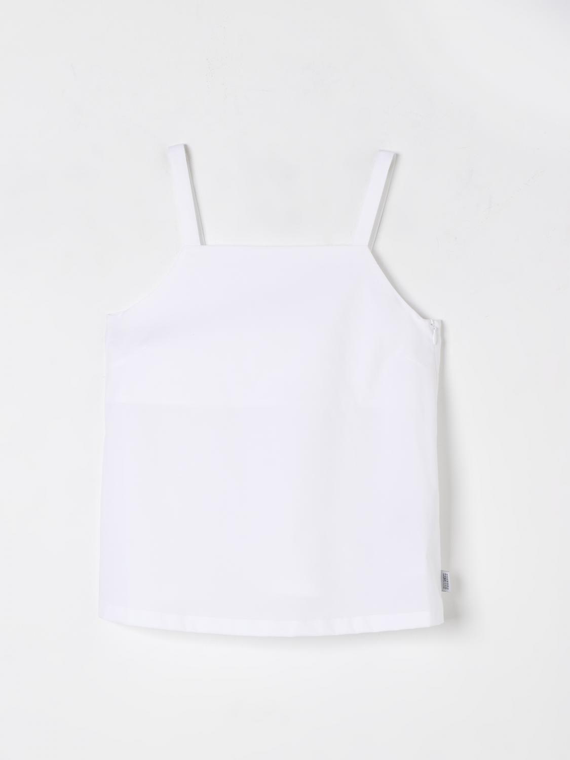 Mm6 Maison Margiela T-shirt Kids Color White In White