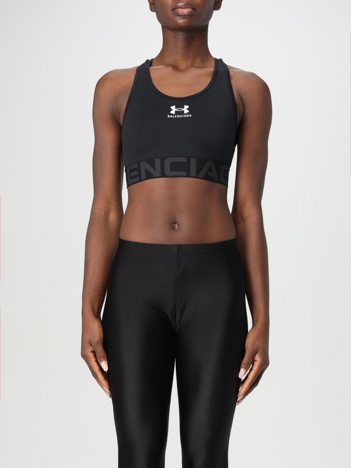 Balenciaga Collaboration Racerback Sleeveless Top In Black