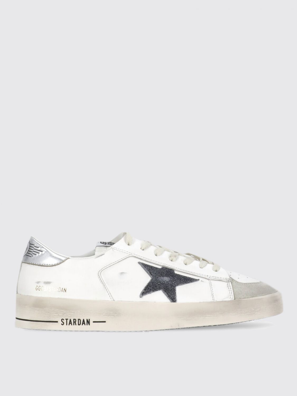 Golden Goose Deluxe Brand White Low-top Sneakers With Star Patch In Weiss