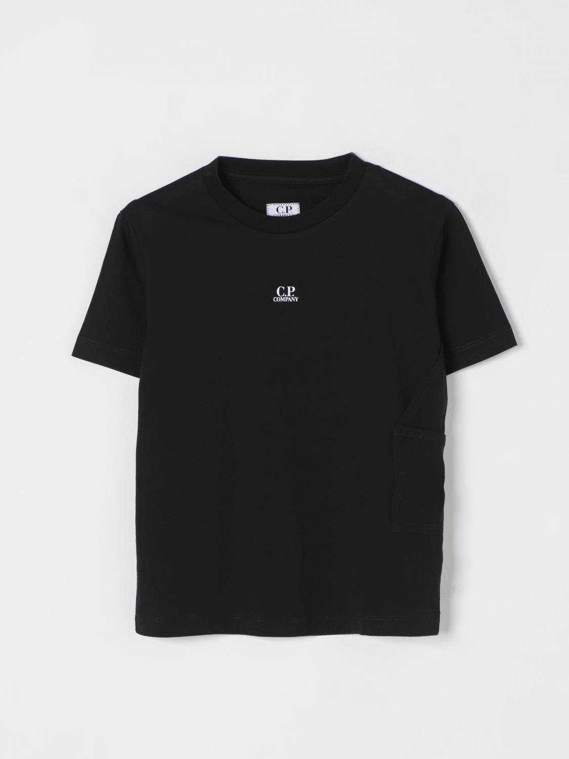 Shop C.p. Company T-shirt C. P. Company Kids Color Black