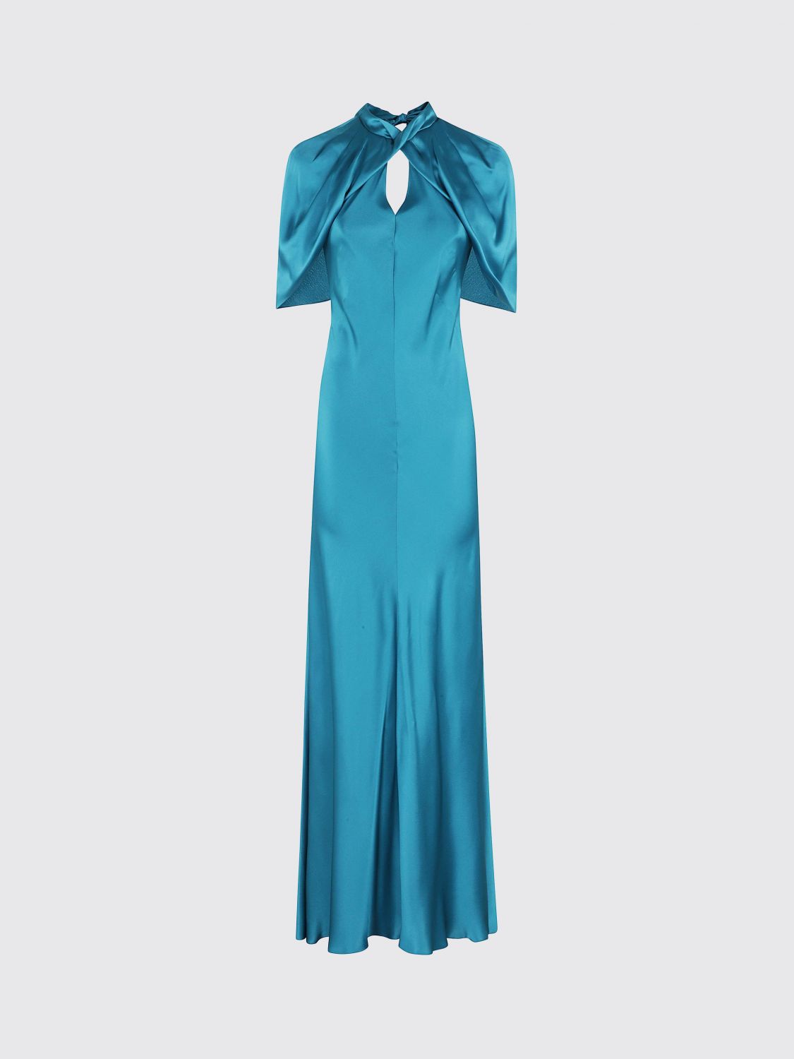Alberta Ferretti Dress Woman Color Blue 1 In Blue