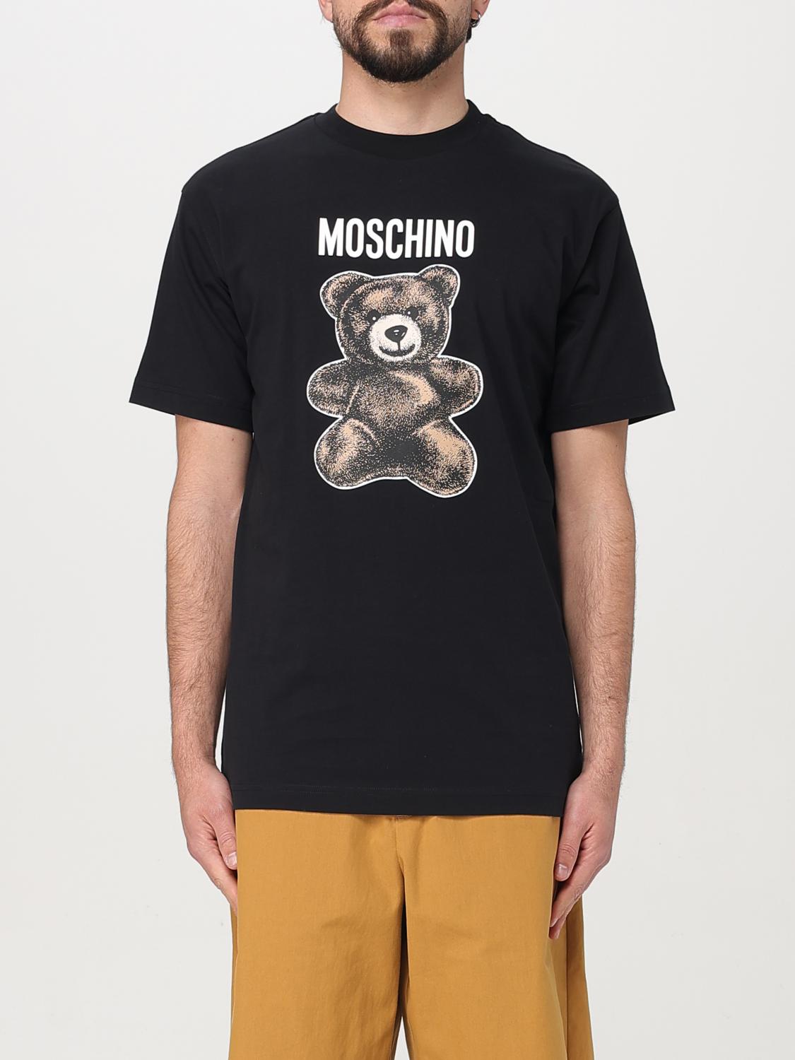 Moschino Teddy Bear T-shirt In Black